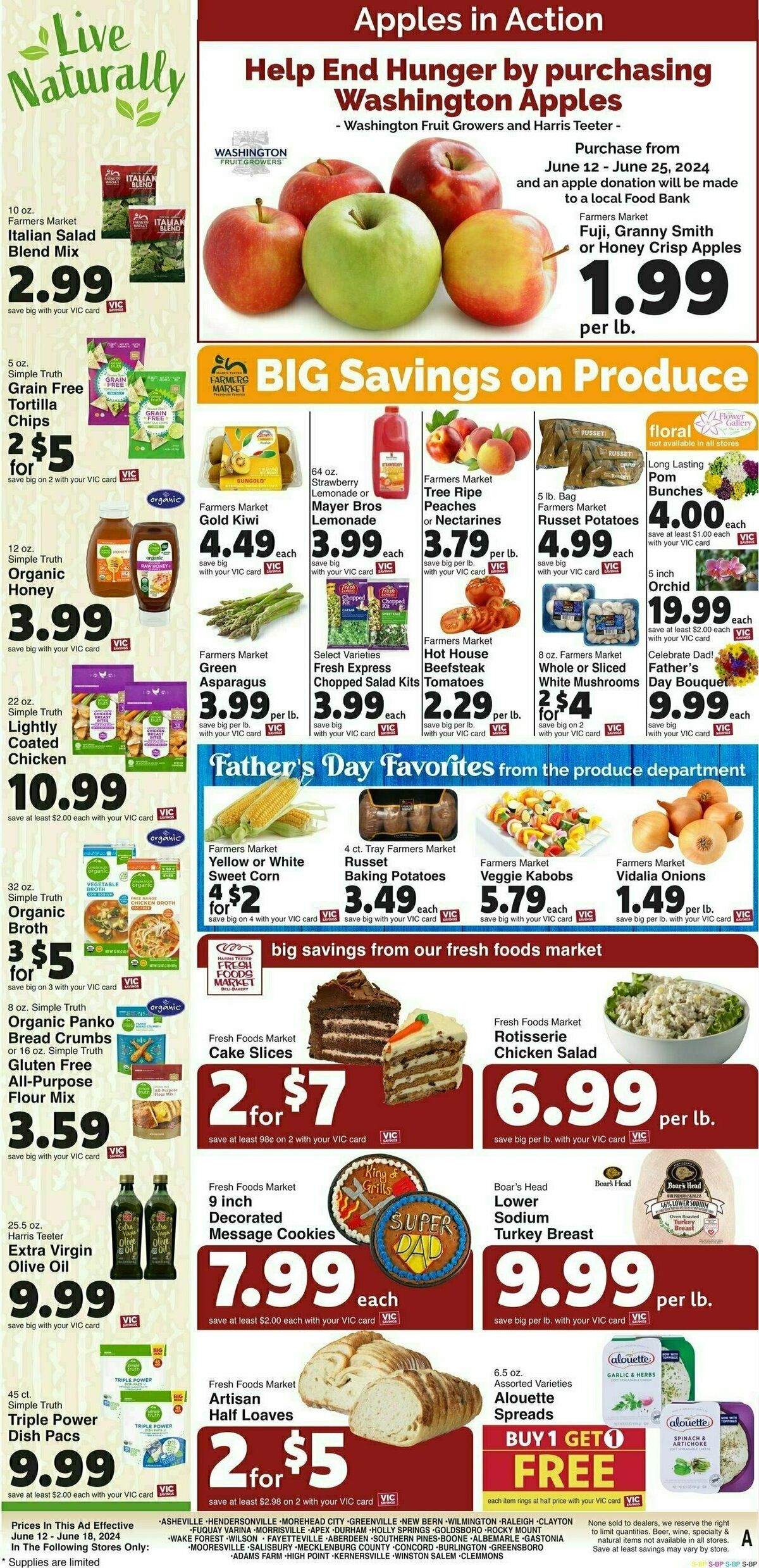 Harris Teeter Weekly Ad from June 12