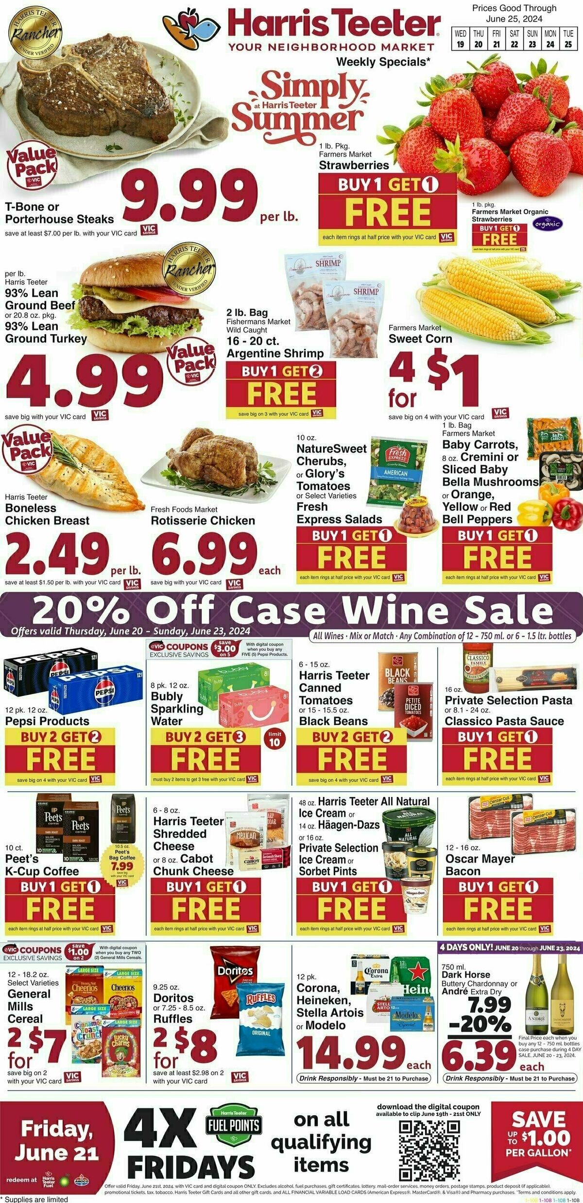 Harris Teeter Weekly Ad from June 19