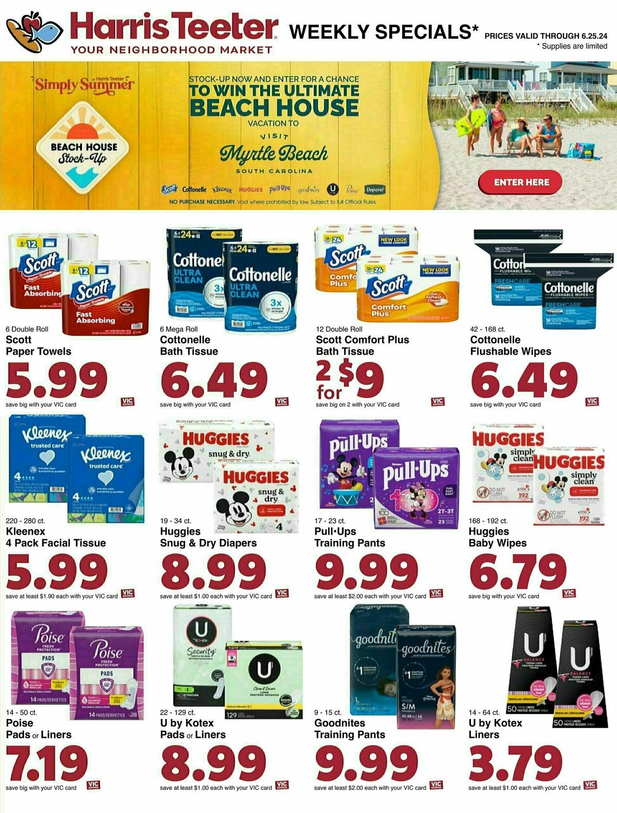 Harris Teeter Weekly Ad from June 19