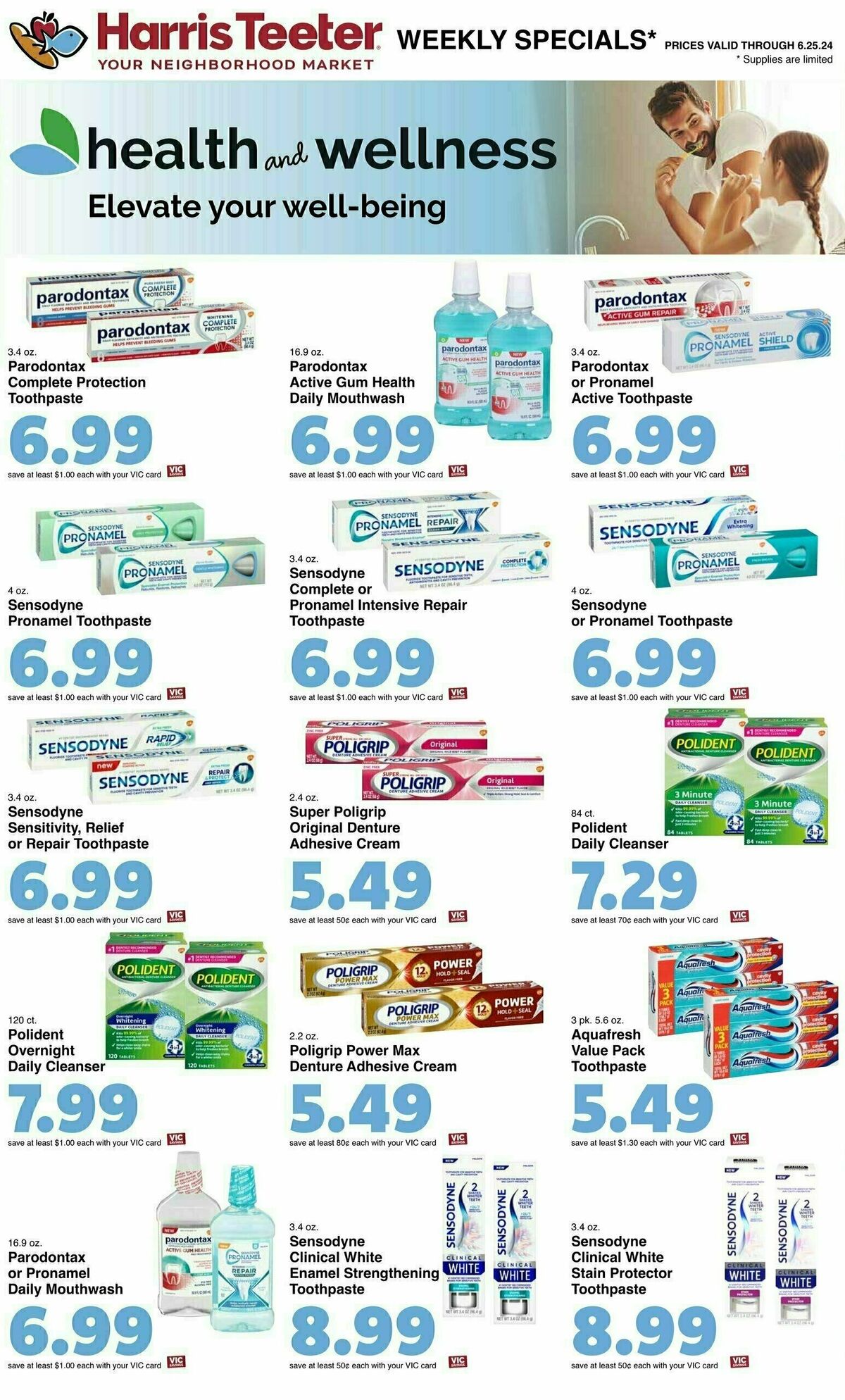 Harris Teeter Weekly Ad from June 19