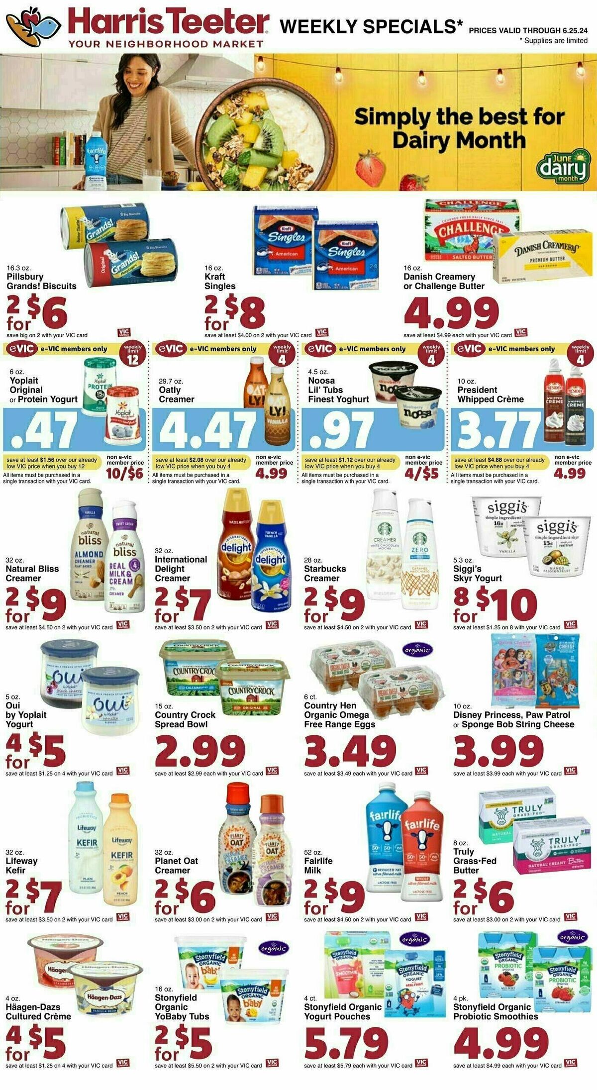 Harris Teeter Weekly Ad from June 19