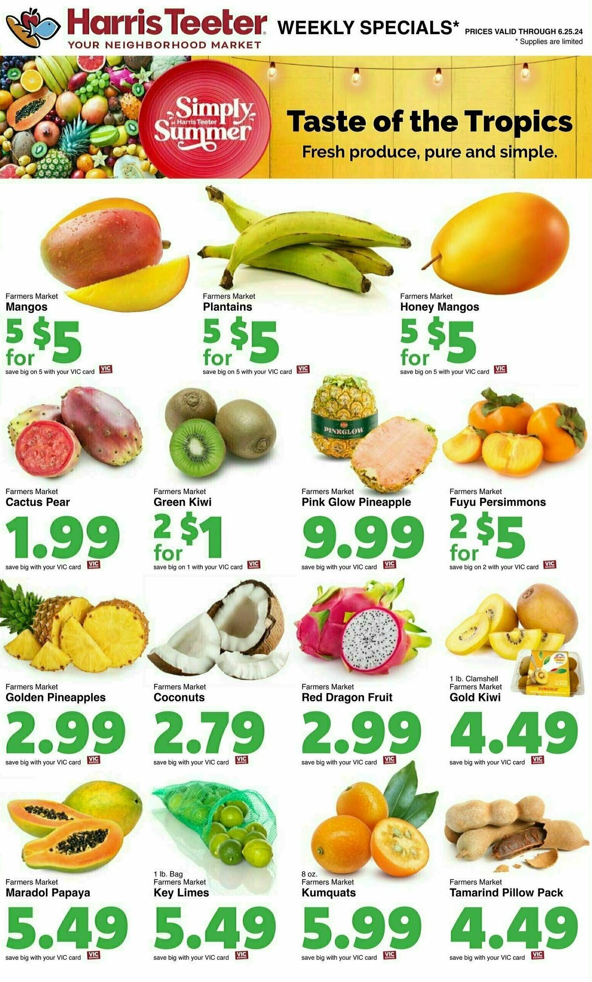 Harris Teeter Weekly Ad from June 19