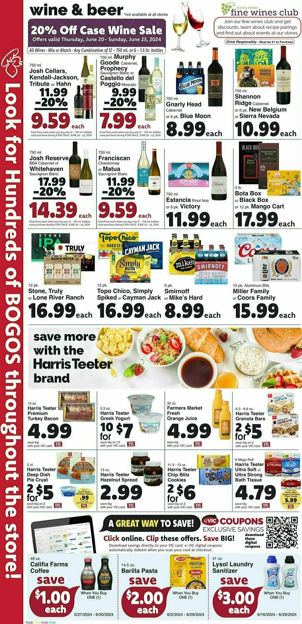 Harris Teeter Weekly Ad from June 19