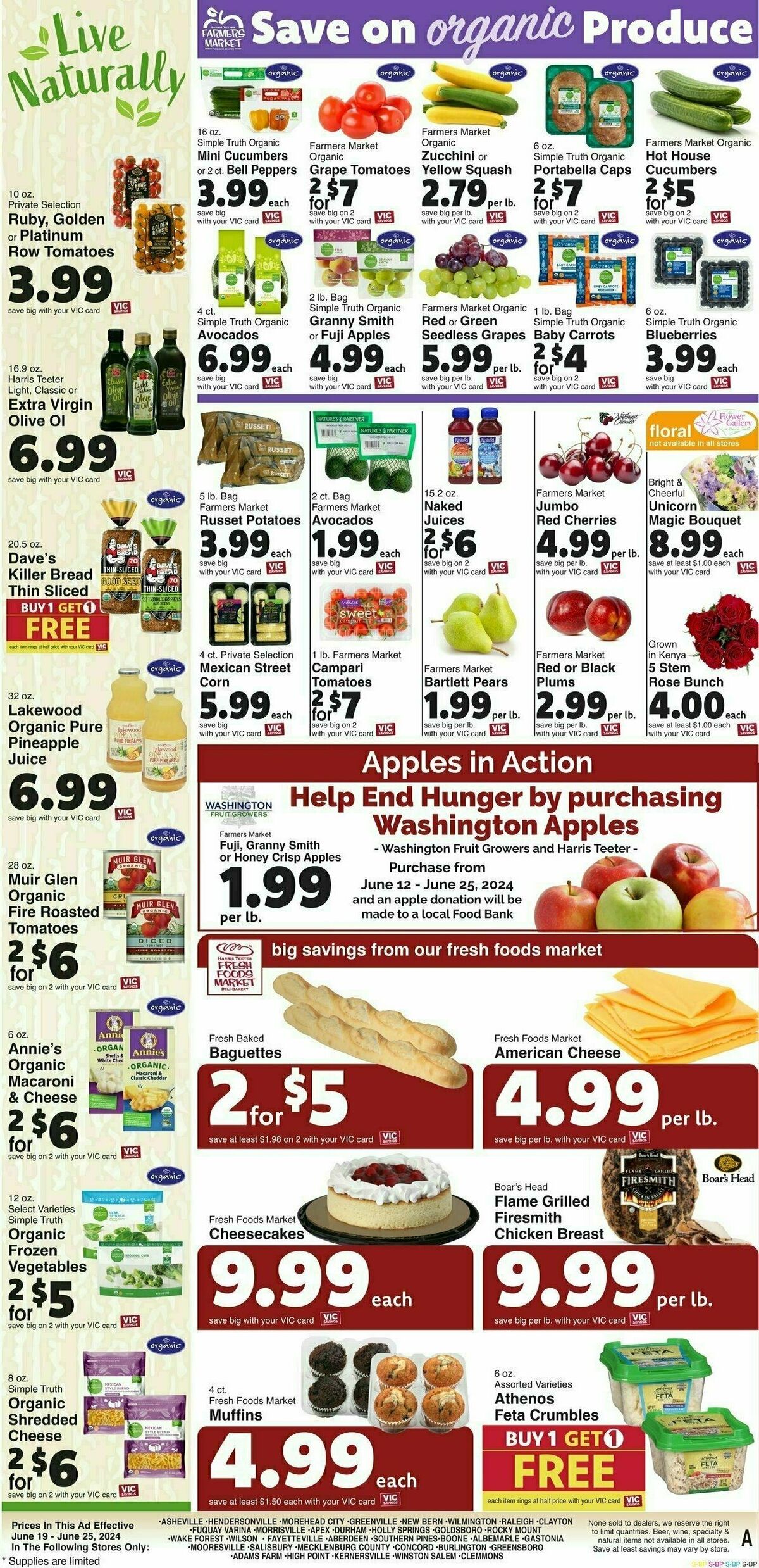 Harris Teeter Weekly Ad from June 19