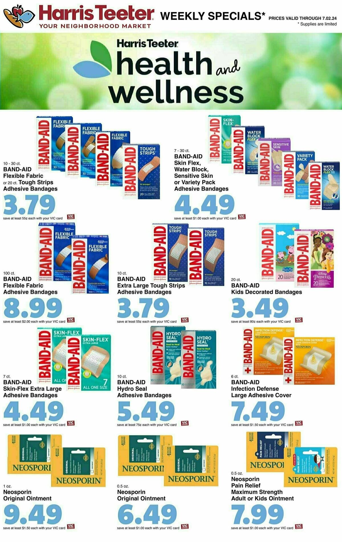 Harris Teeter Weekly Ad from June 26