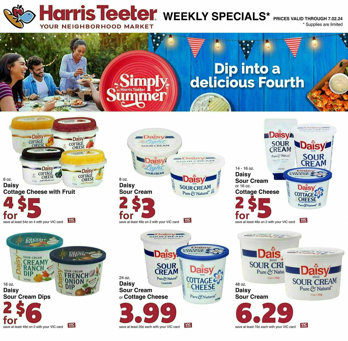 Harris Teeter Weekly Ad from June 26