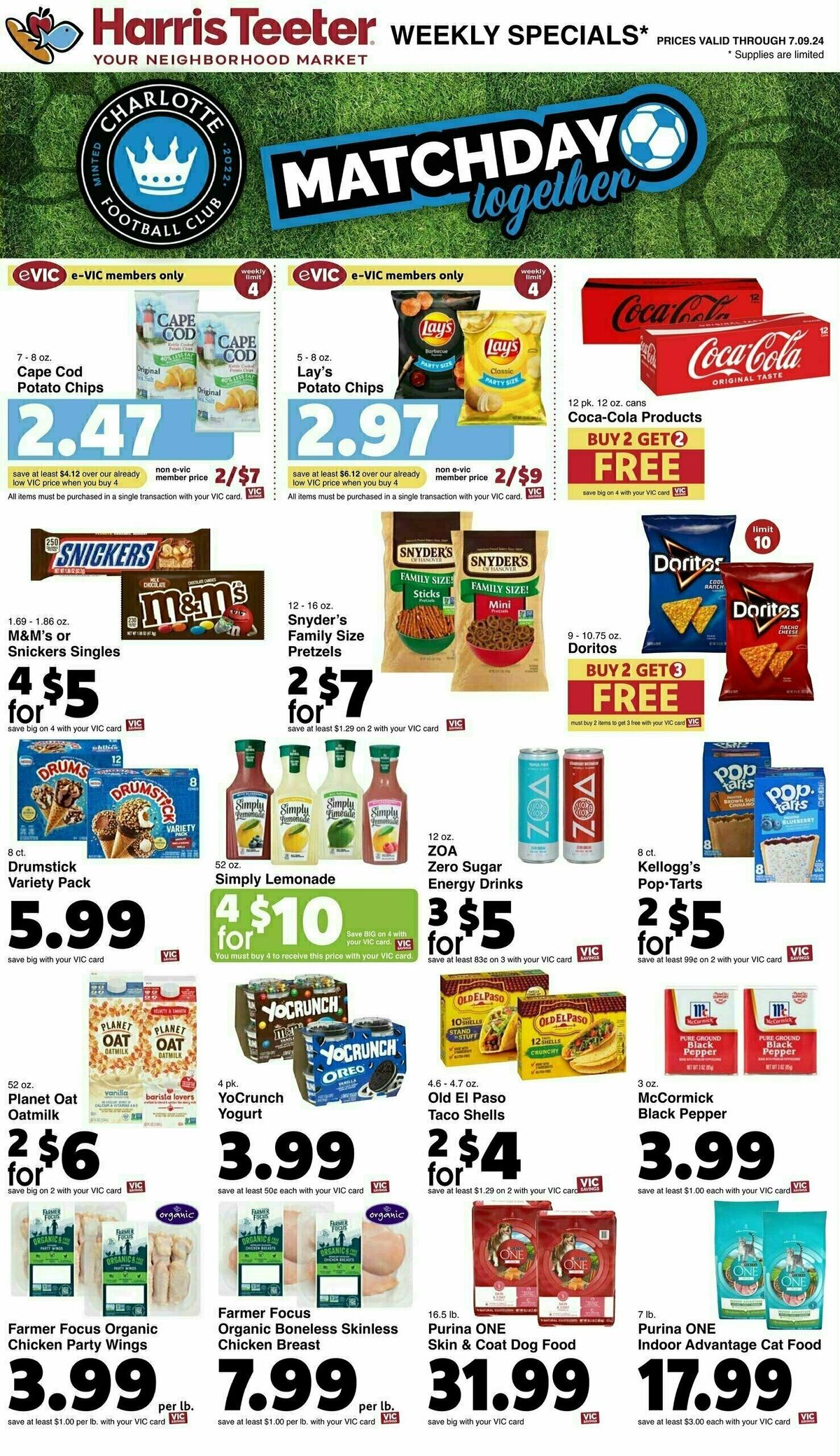 Harris Teeter Weekly Ad from July 3