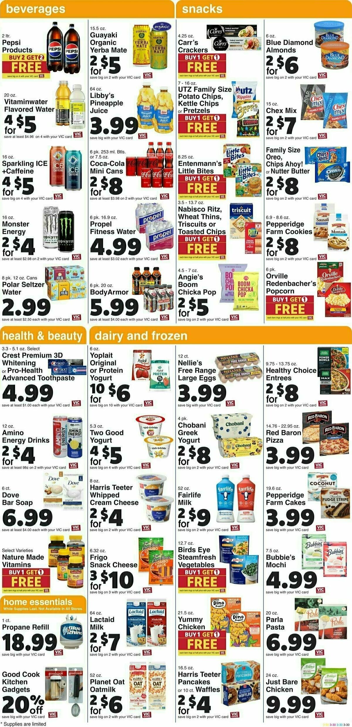 Harris Teeter Weekly Ad from July 3