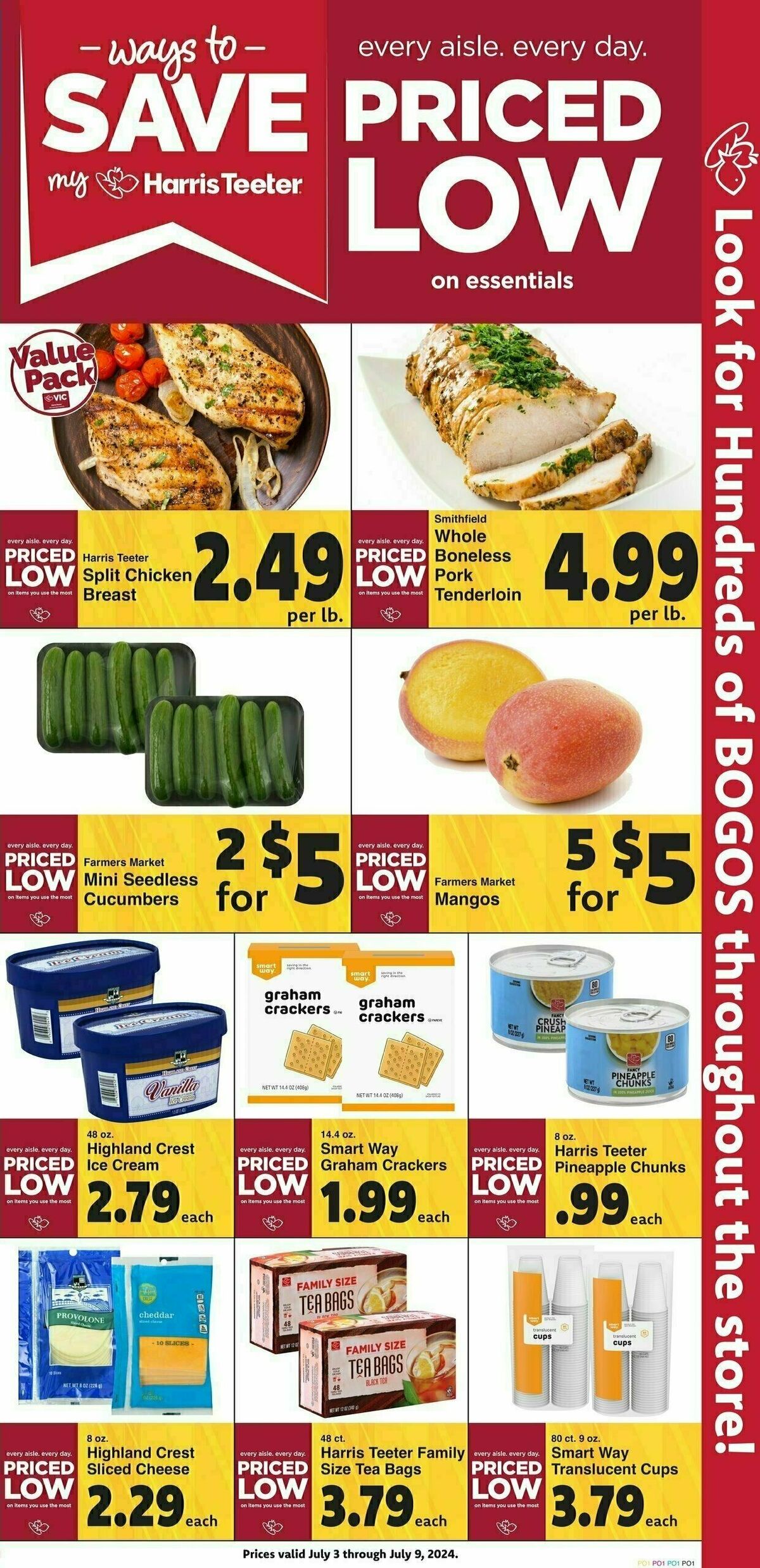 Harris Teeter Weekly Ad from July 3