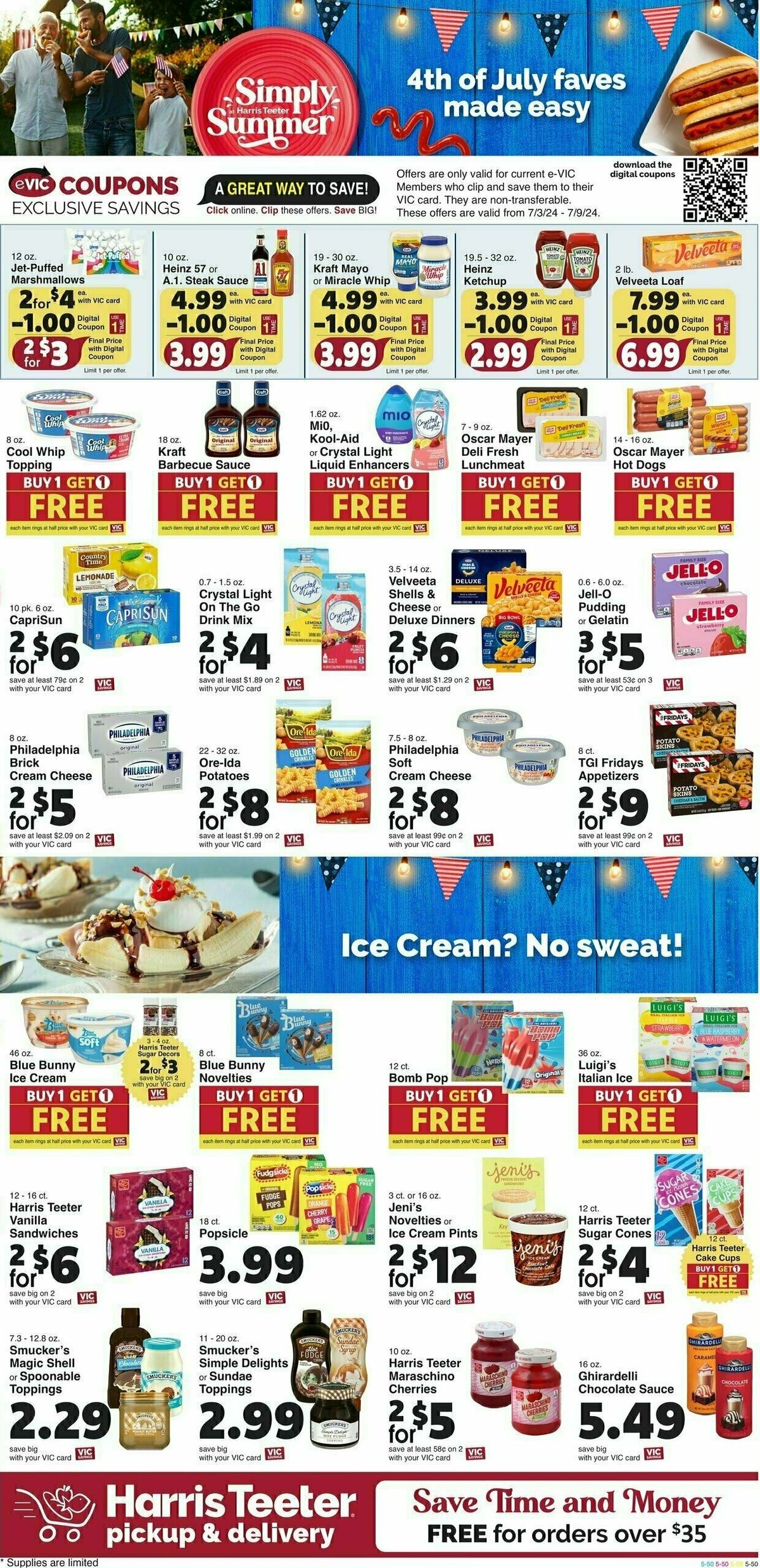 Harris Teeter Weekly Ad from July 3