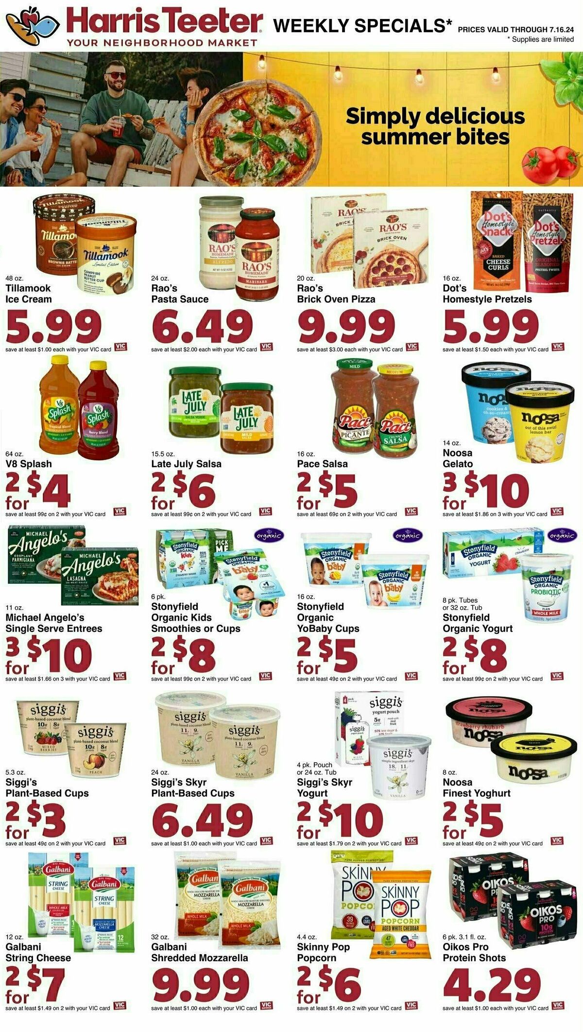 Harris Teeter Weekly Ad from July 10