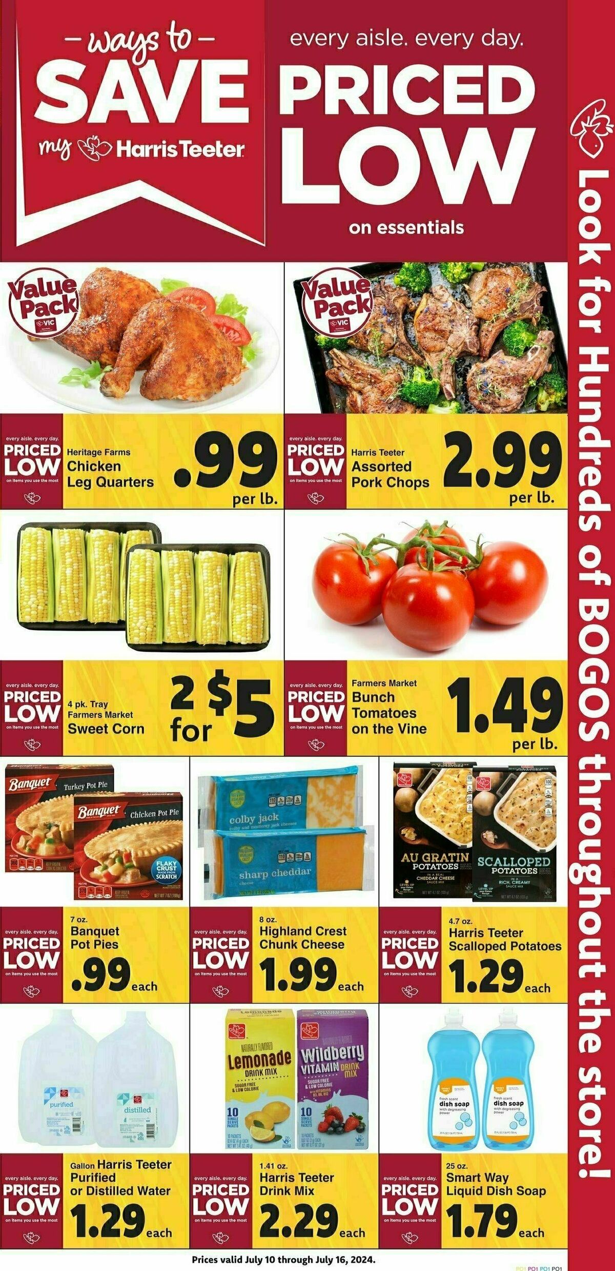 Harris Teeter Weekly Ad from July 10