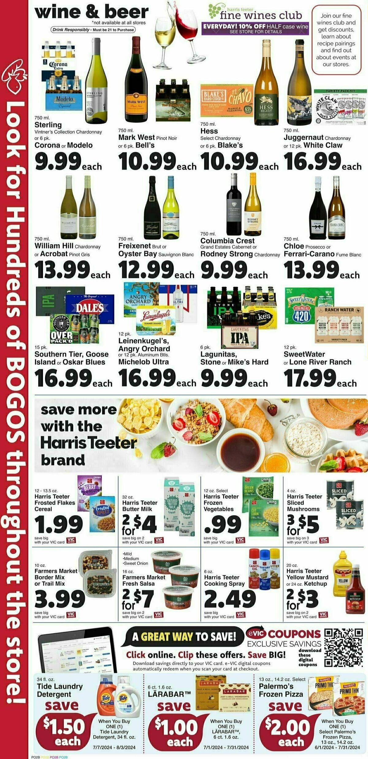 Harris Teeter Weekly Ad from July 10