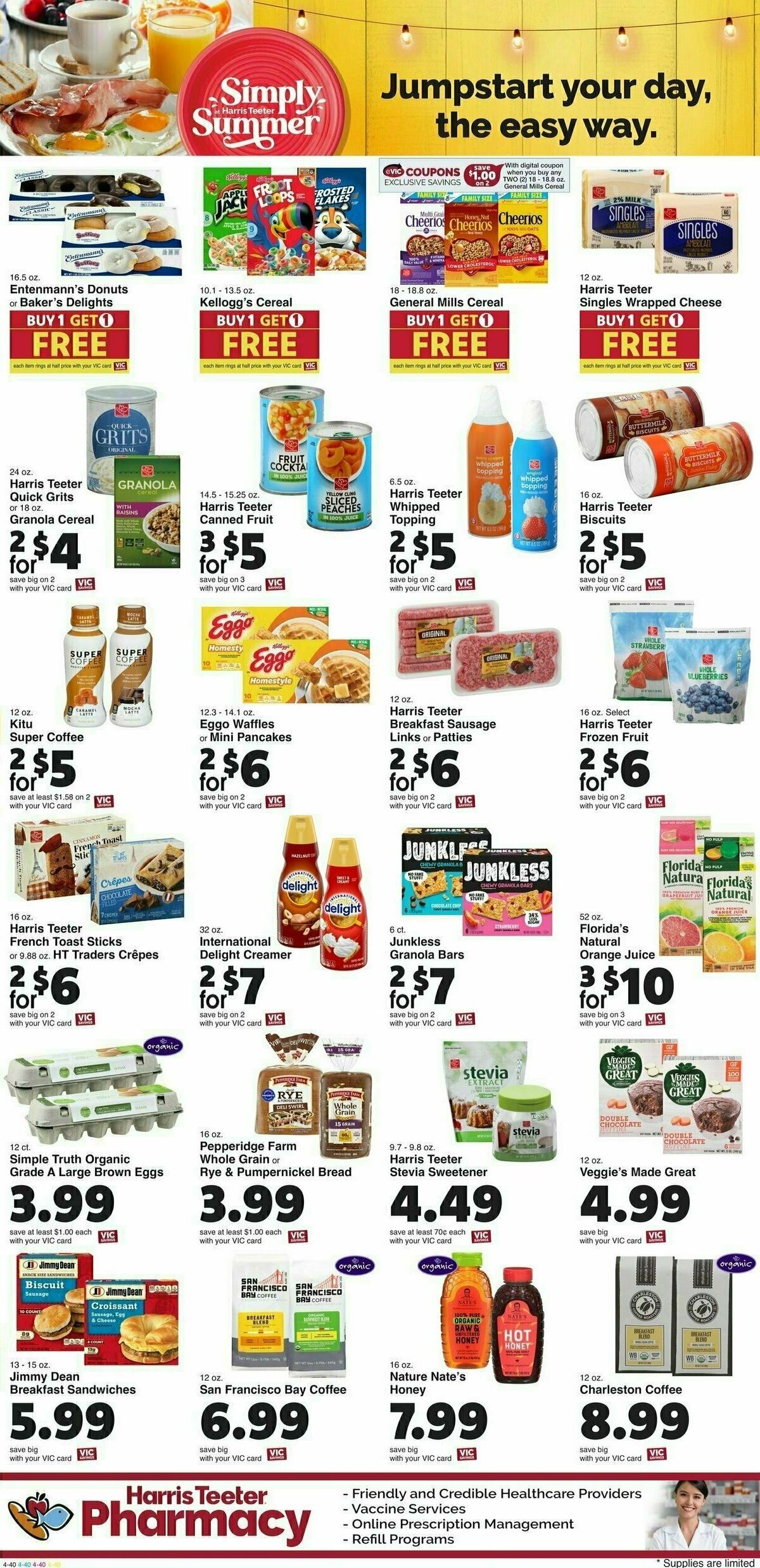 Harris Teeter Weekly Ad from July 10