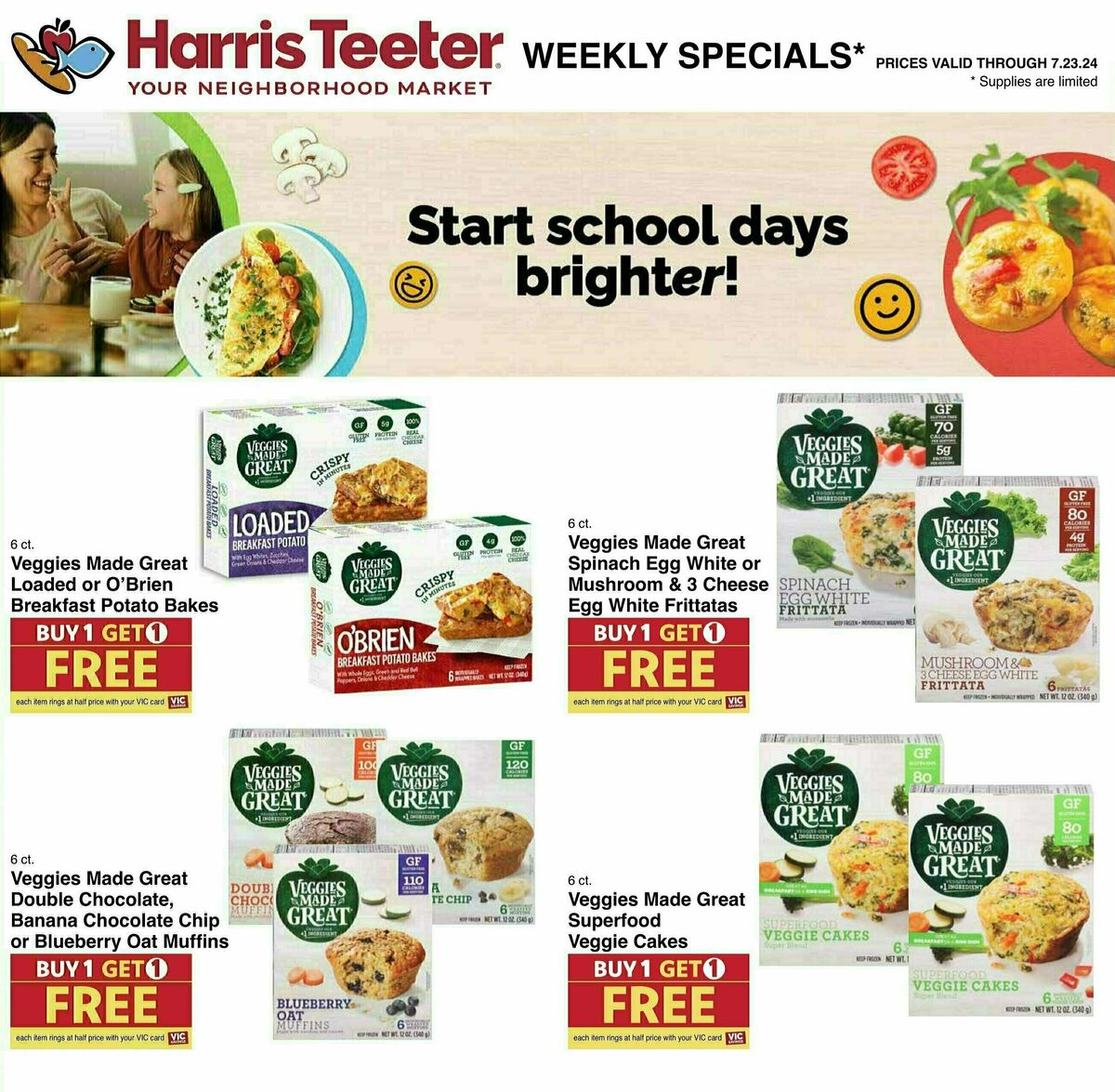 Harris Teeter Weekly Ad from July 17