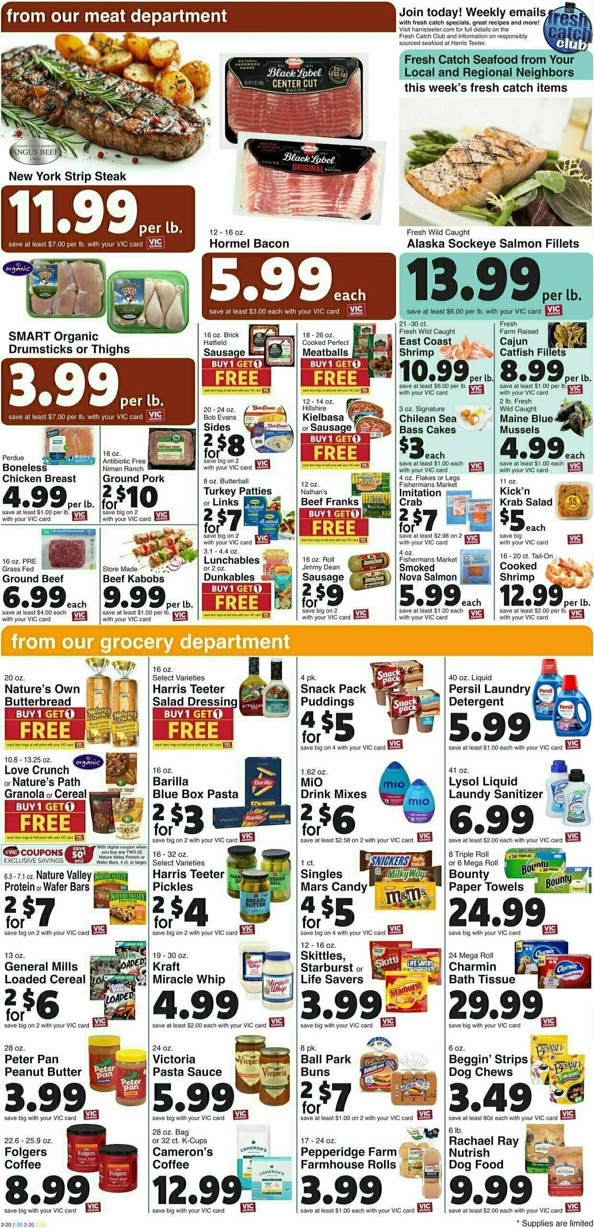 Harris Teeter Weekly Ad from July 17