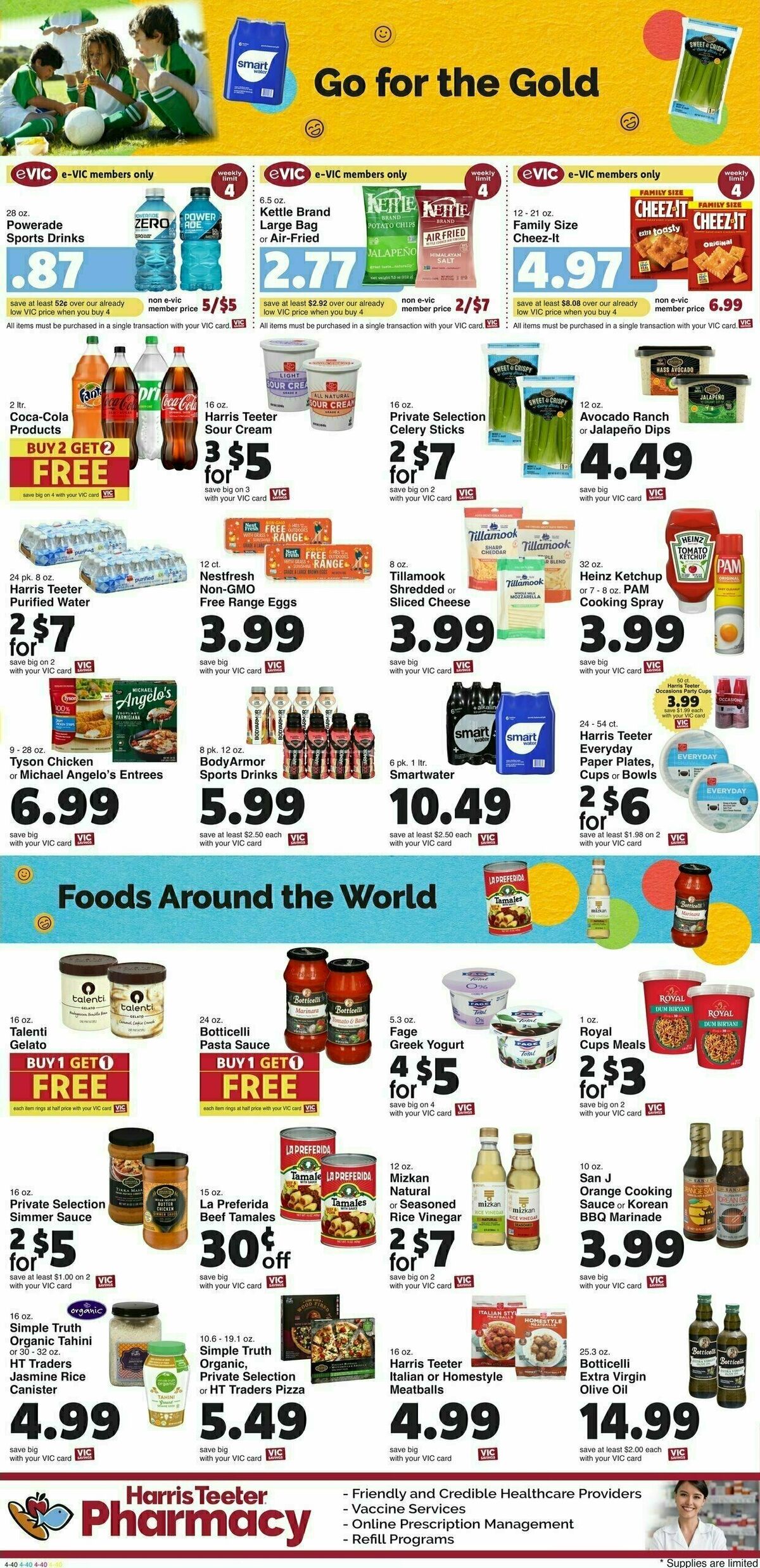 Harris Teeter Weekly Ad from July 17