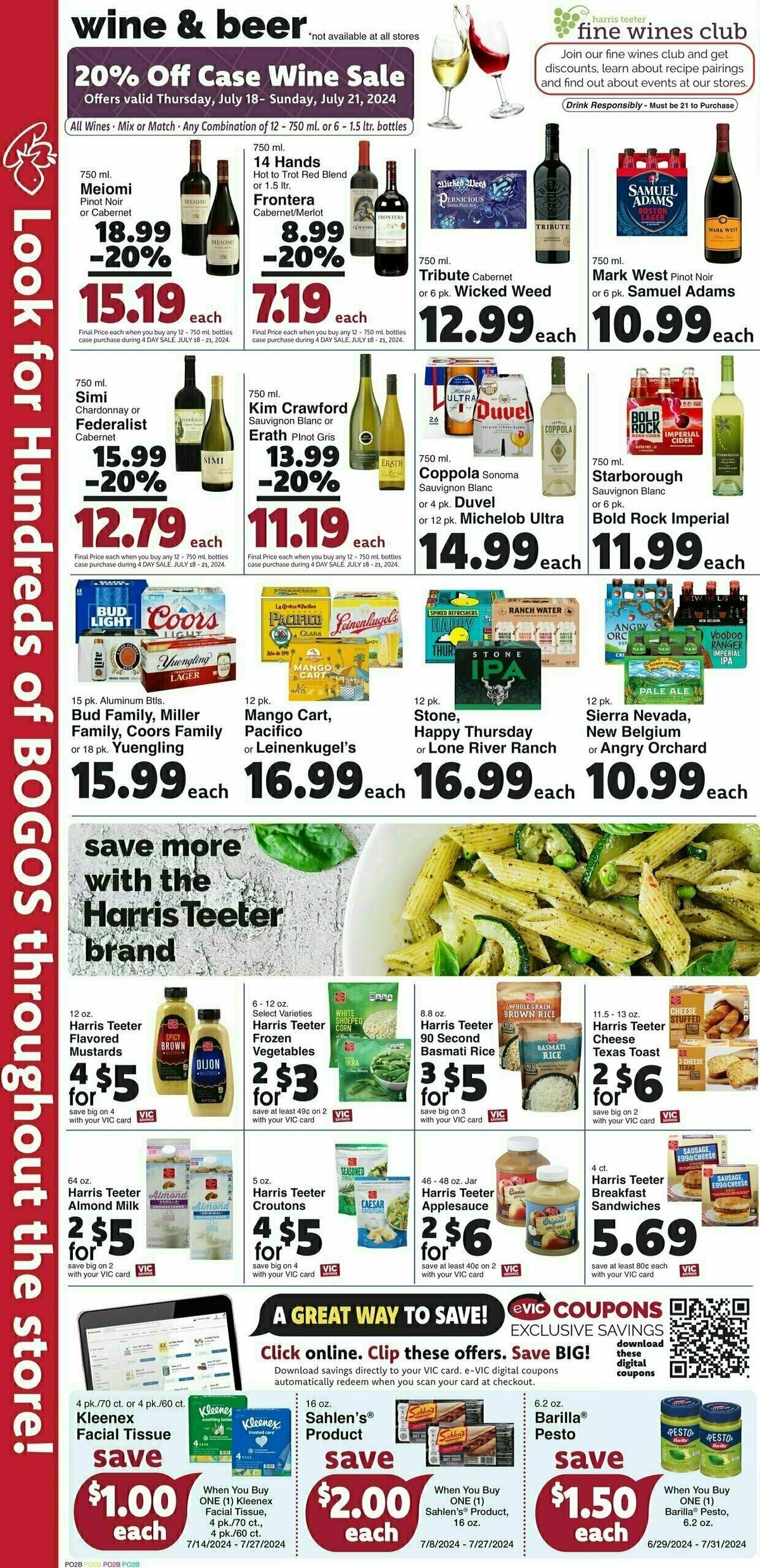 Harris Teeter Weekly Ad from July 17