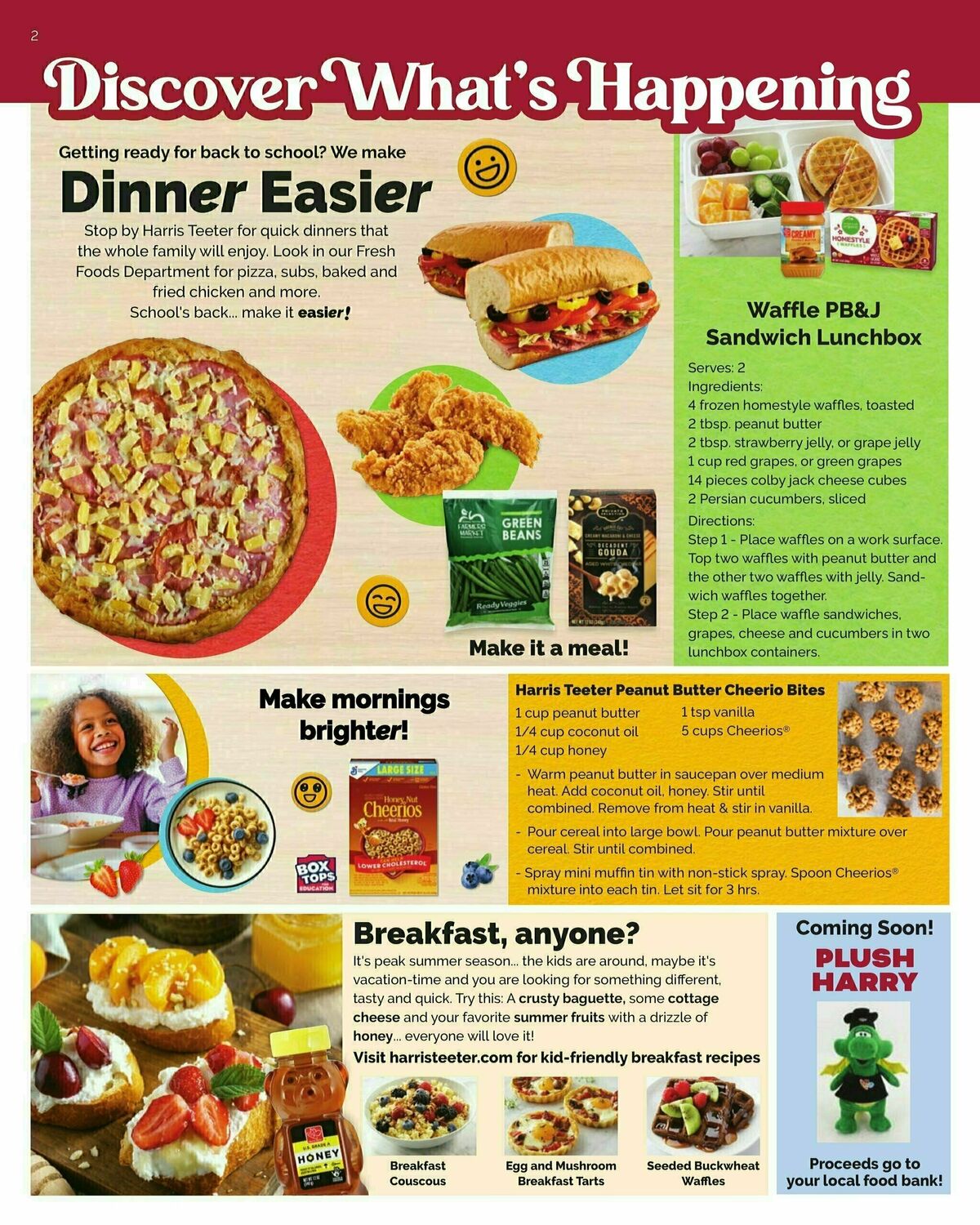 Harris Teeter Discovery Weekly Ad from July 17