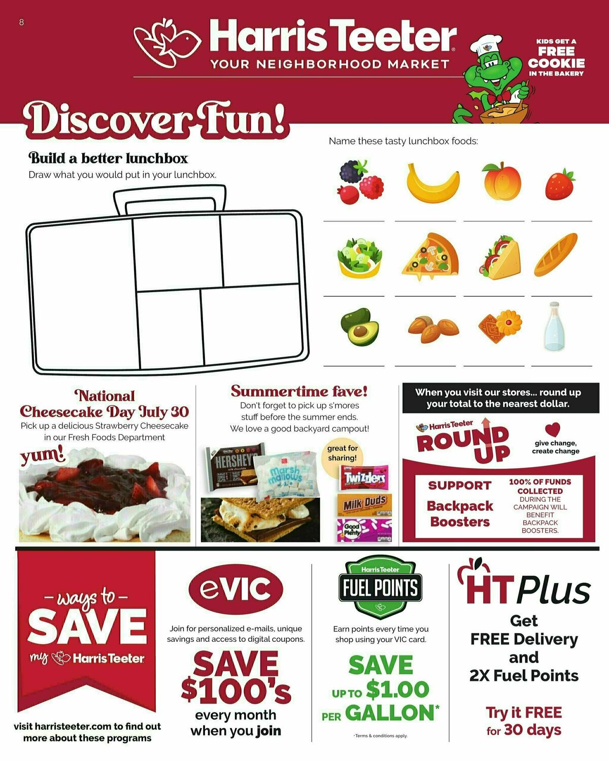 Harris Teeter Discovery Weekly Ad from July 17