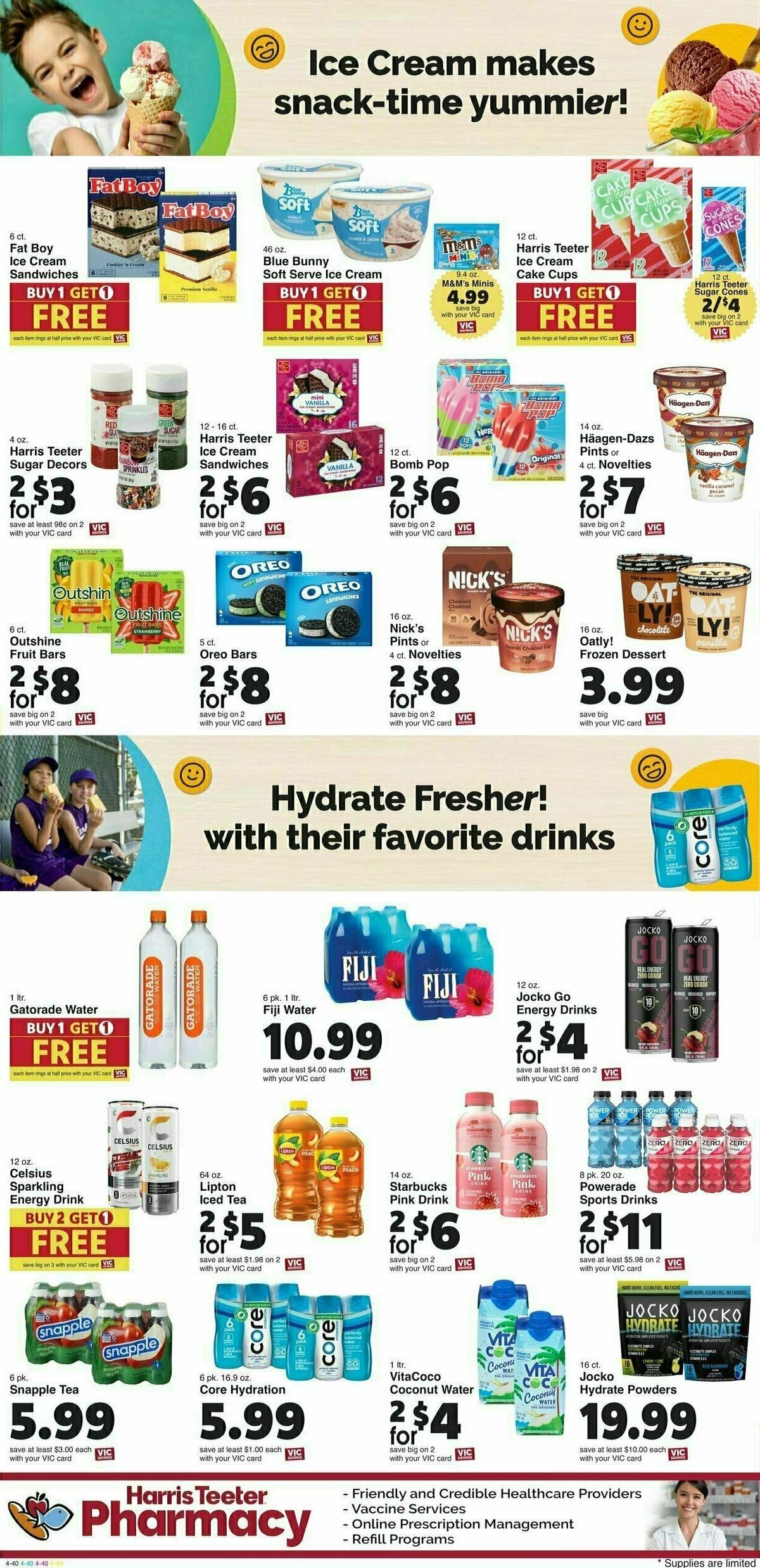 Harris Teeter Weekly Ad from July 24