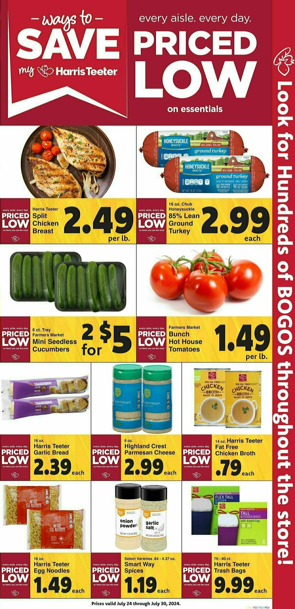 Harris Teeter Weekly Ad from July 24