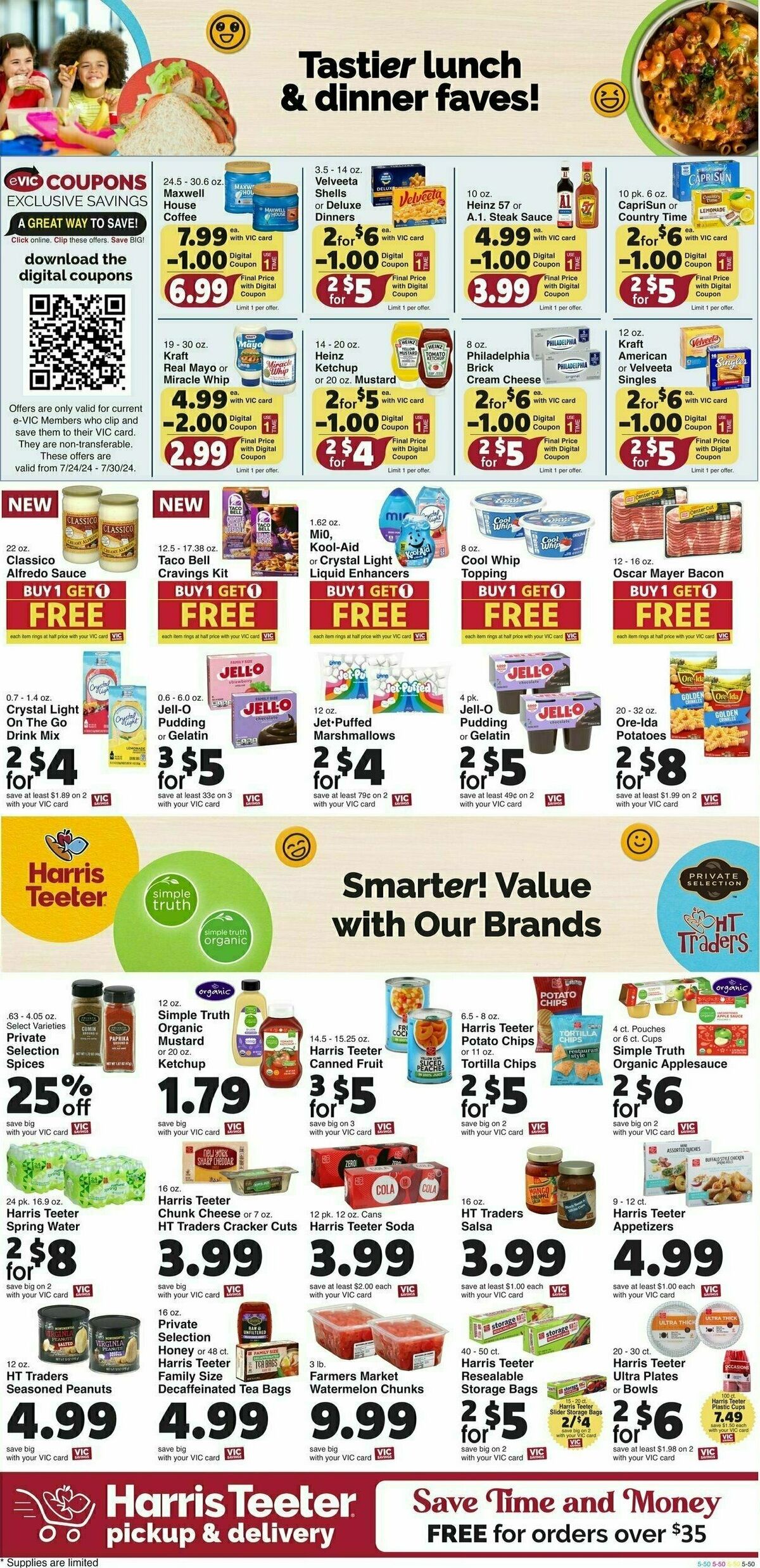 Harris Teeter Weekly Ad from July 24