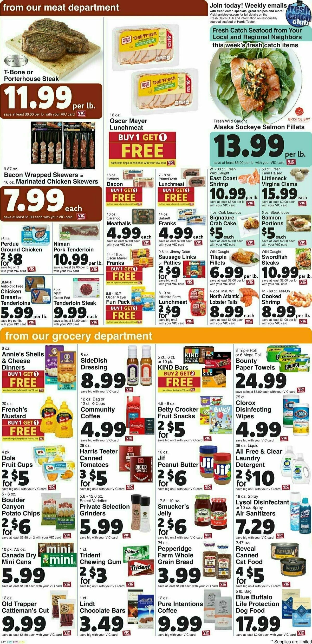 Harris Teeter Weekly Ad from July 31