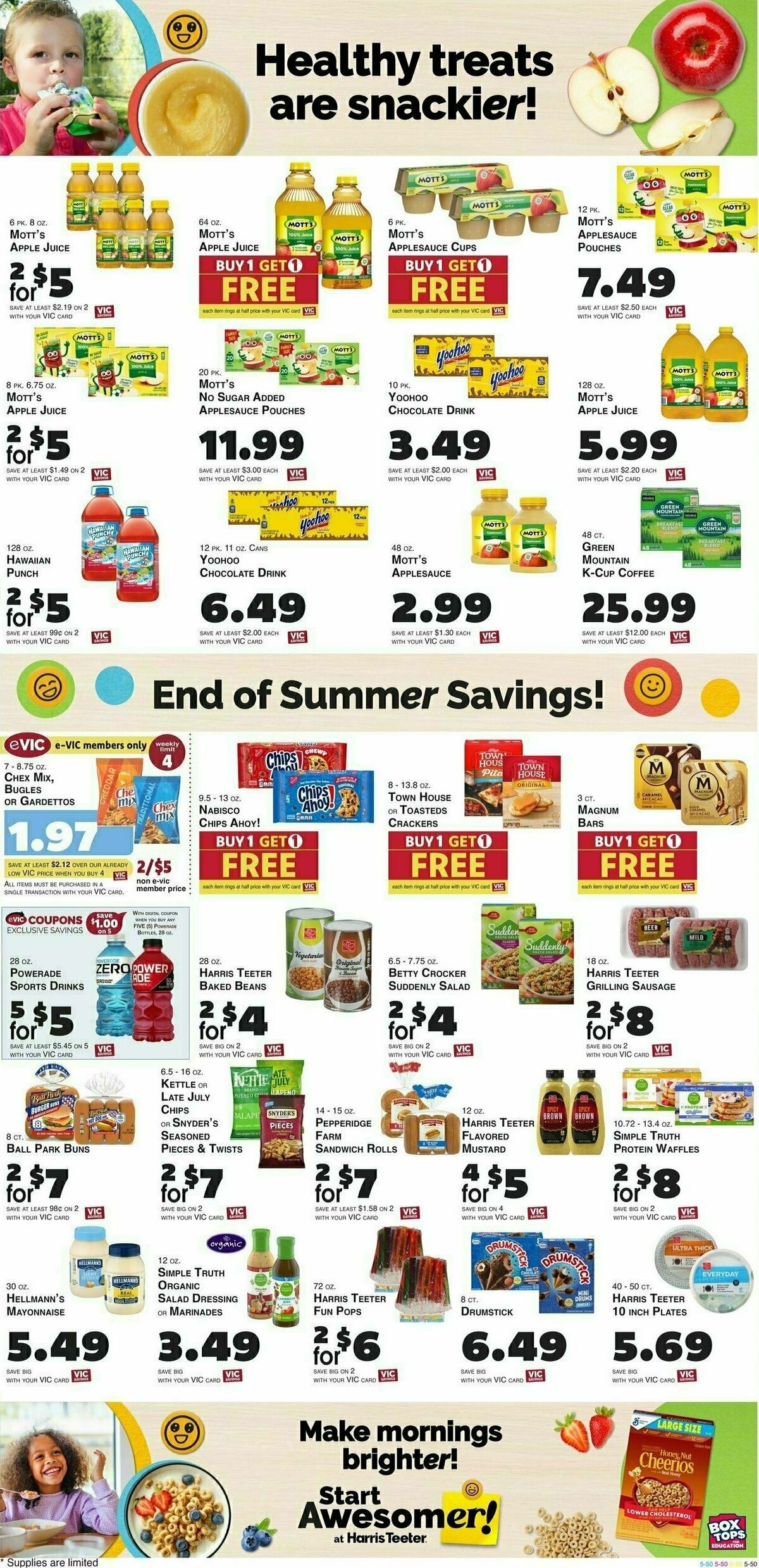 Harris Teeter Weekly Ad from July 31