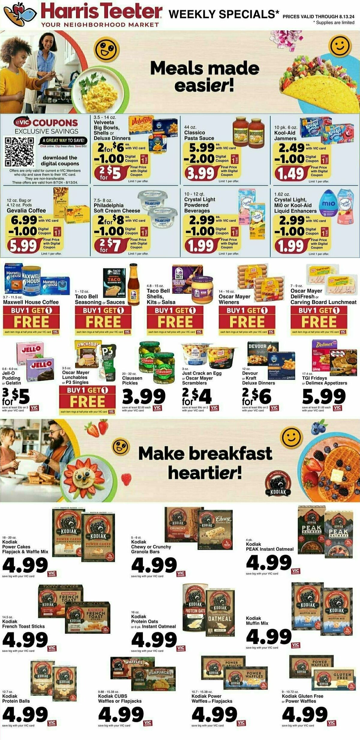 Harris Teeter Weekly Ad from August 7