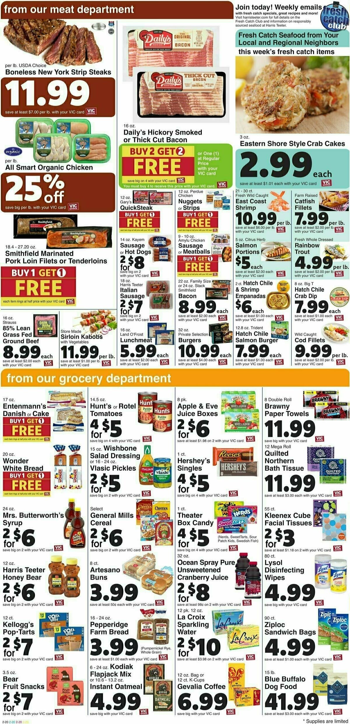 Harris Teeter Weekly Ad from August 7