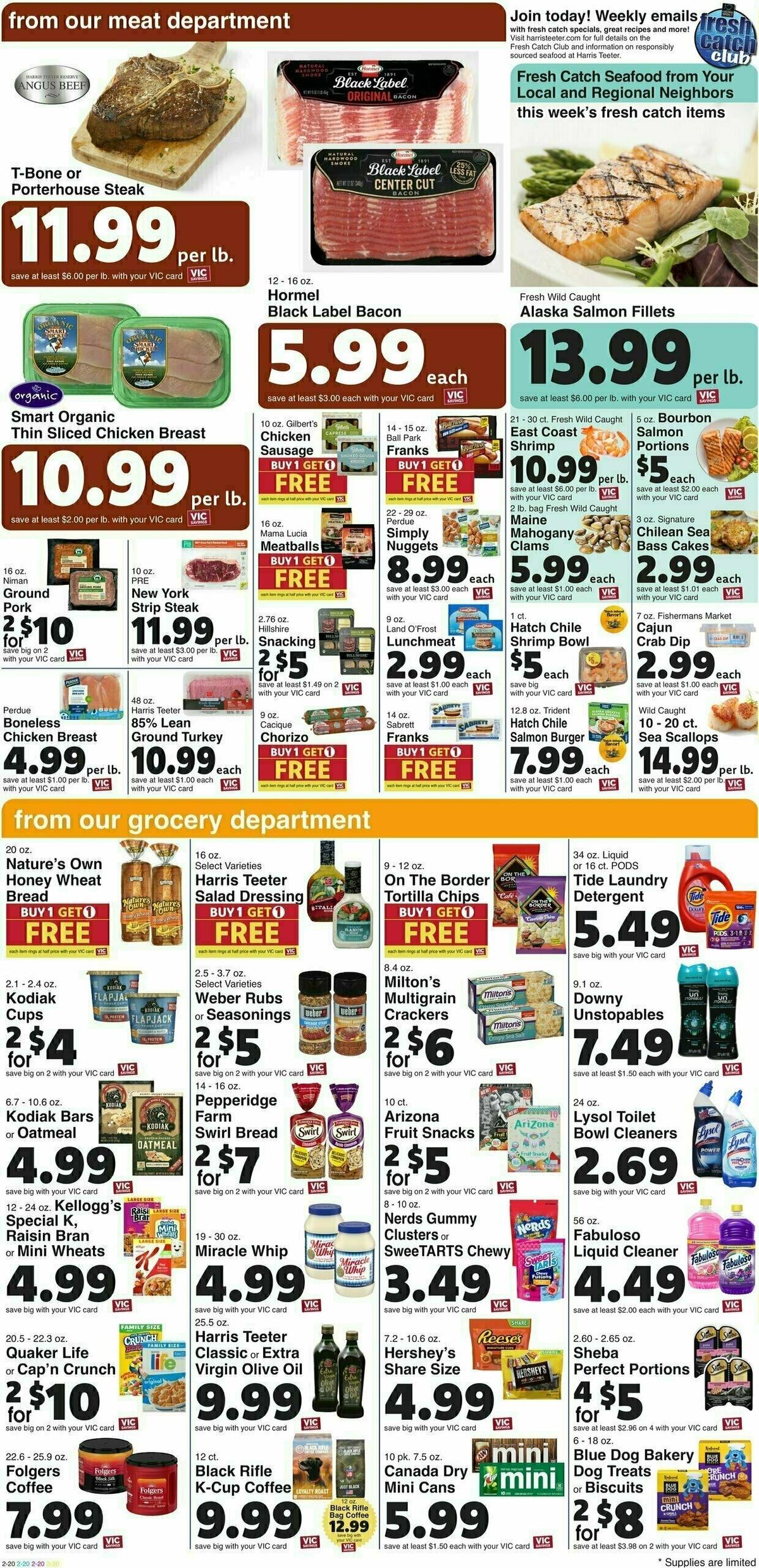 Harris Teeter Weekly Ad from August 14