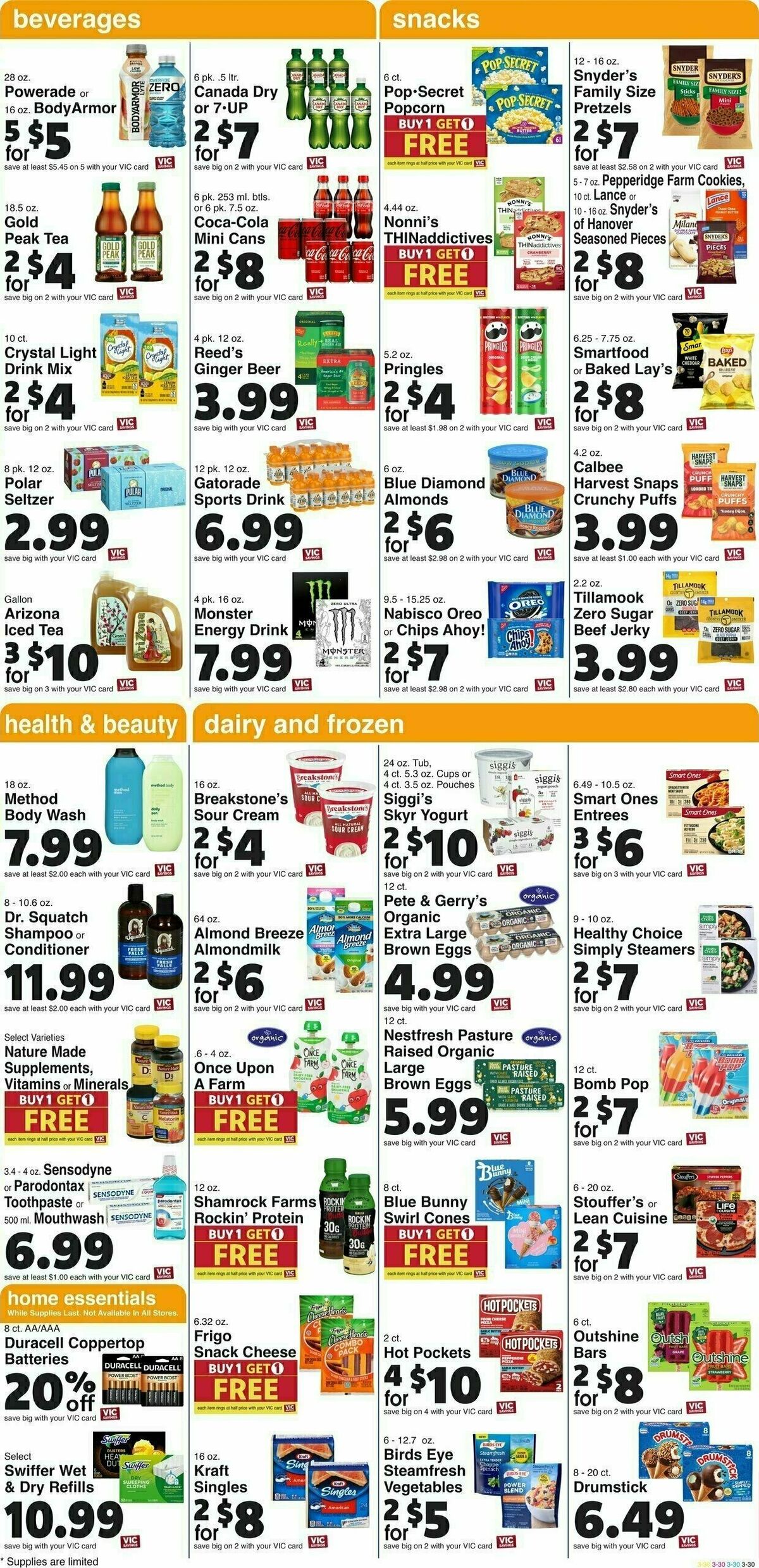 Harris Teeter Weekly Ad from August 14