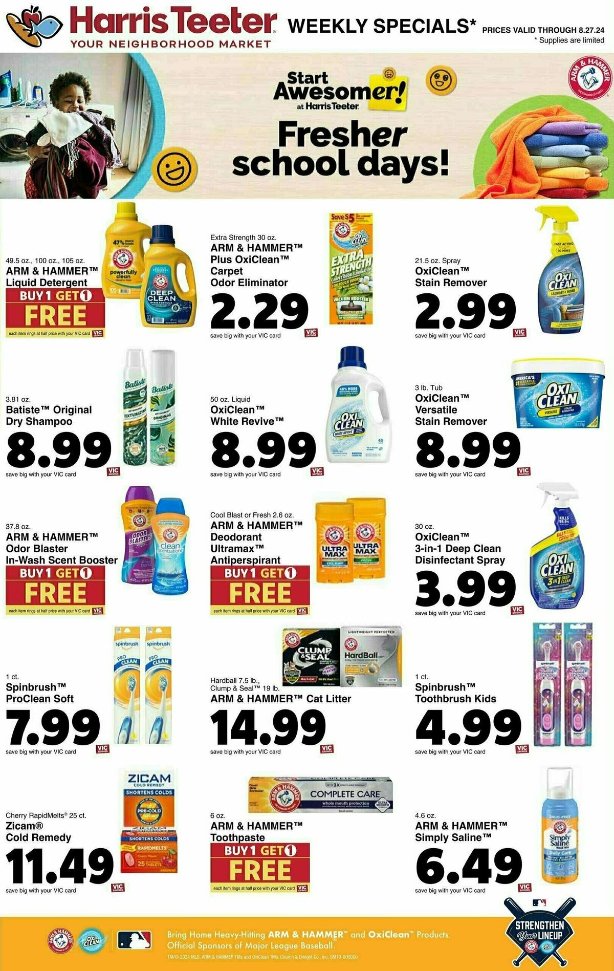 Harris Teeter Weekly Ad from August 21