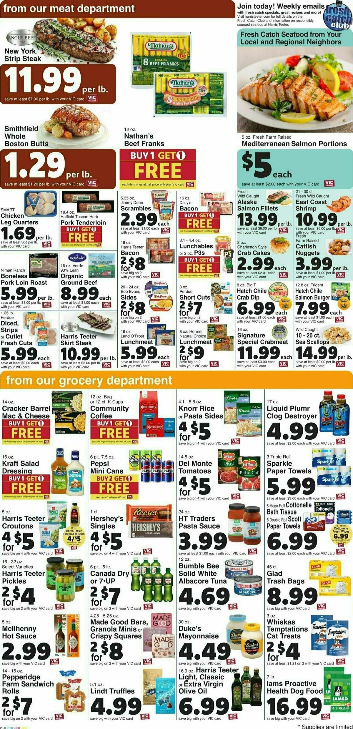 Harris Teeter Weekly Ad from August 21