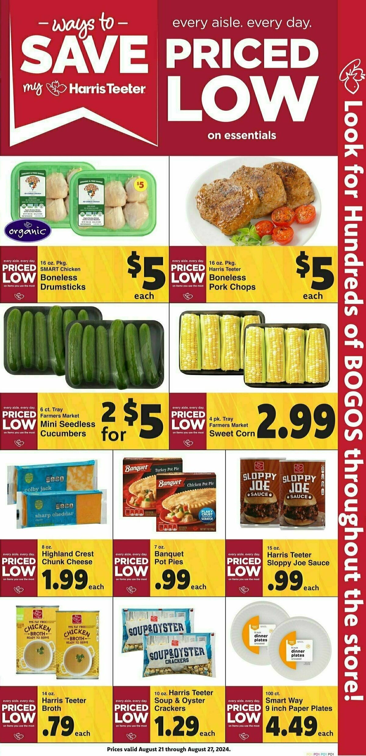 Harris Teeter Weekly Ad from August 21