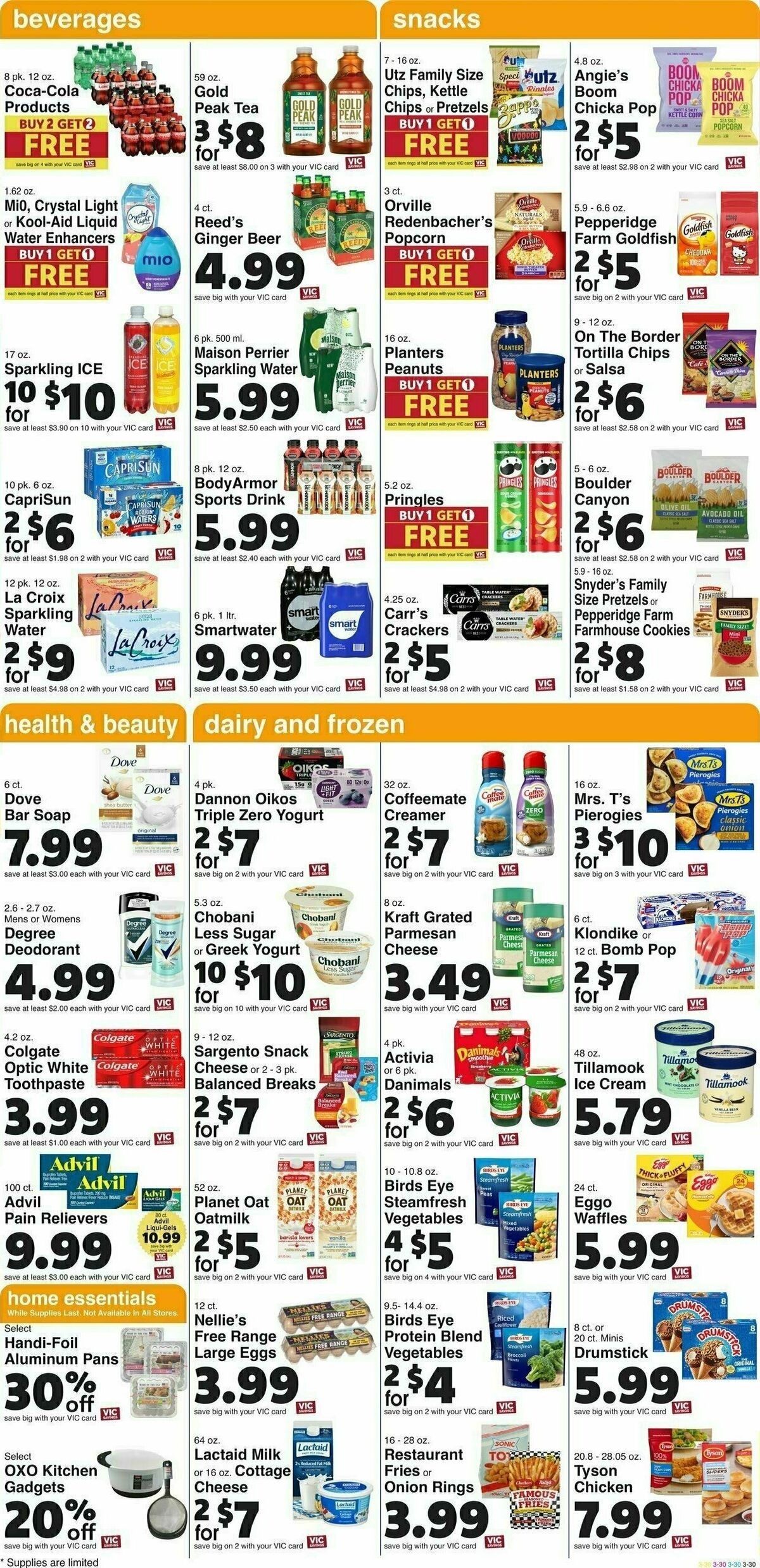 Harris Teeter Weekly Ad from August 28