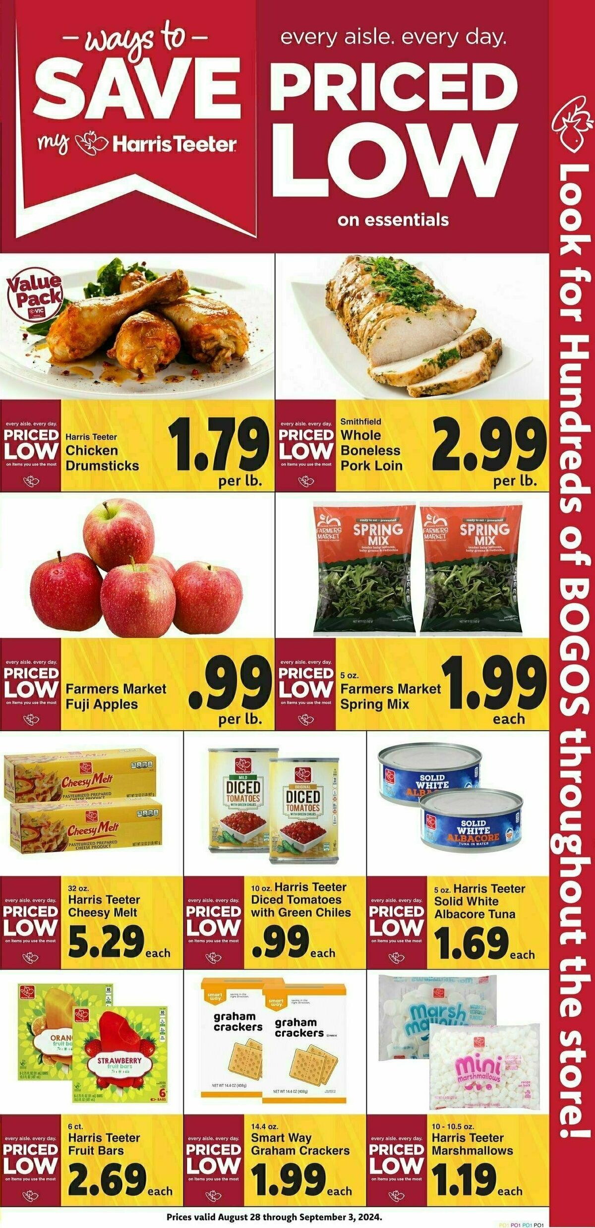 Harris Teeter Weekly Ad from August 28