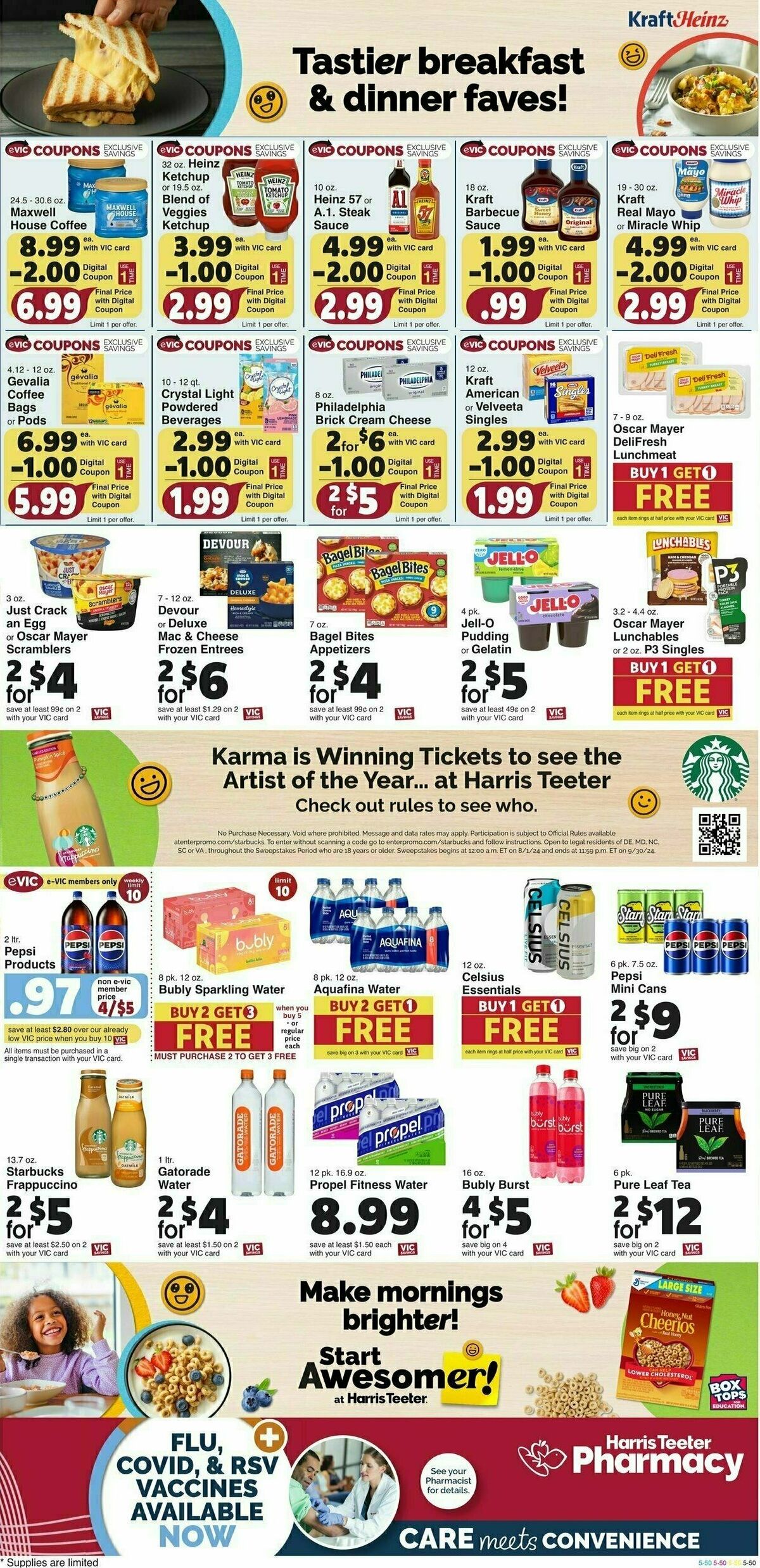 Harris Teeter Weekly Ad from August 28