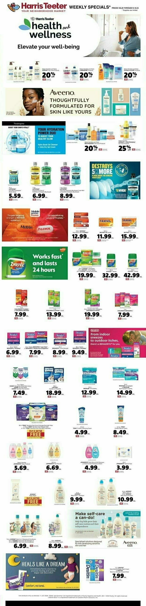 Harris Teeter Weekly Ad from September 4