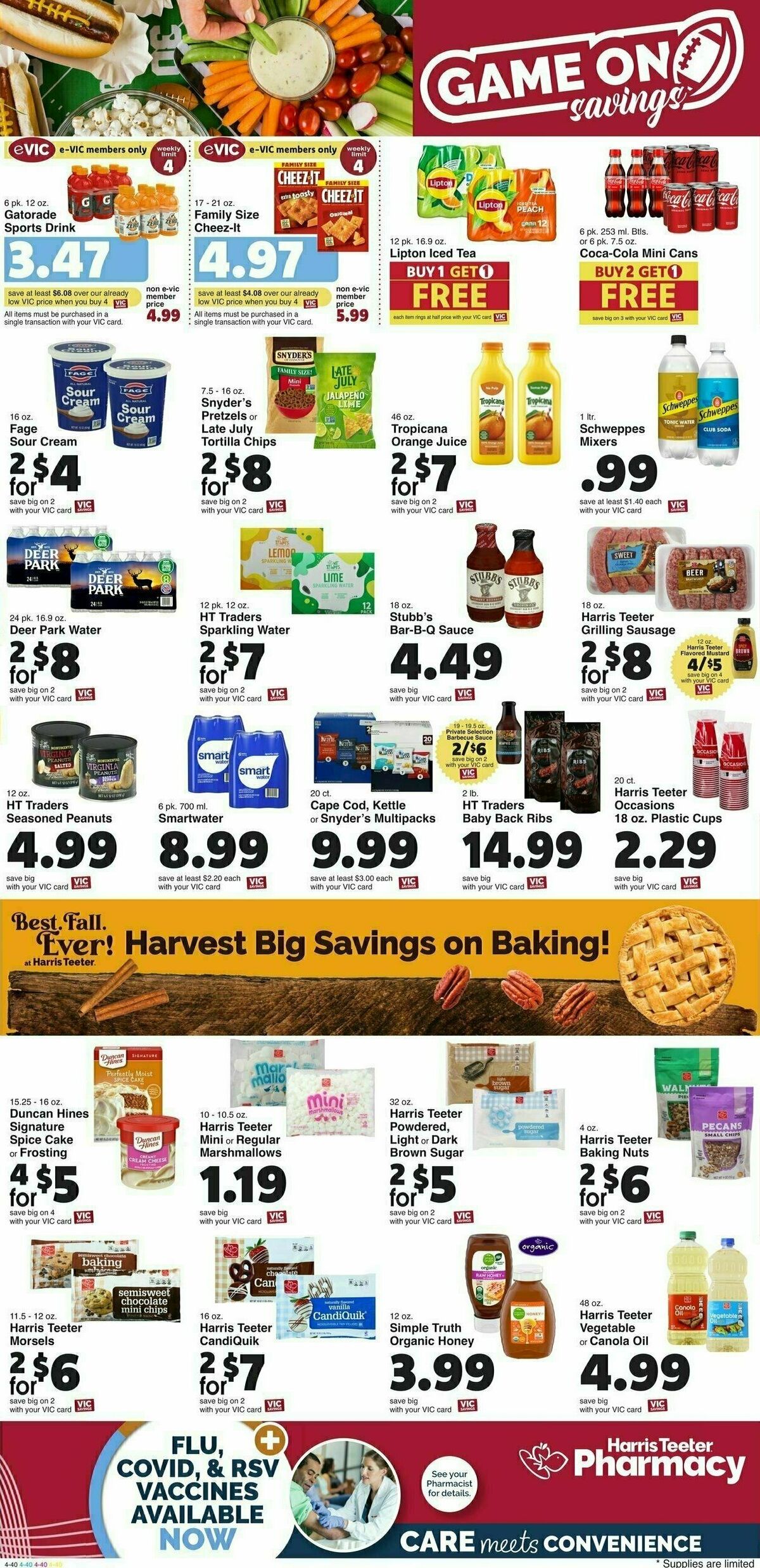 Harris Teeter Weekly Ad from September 4