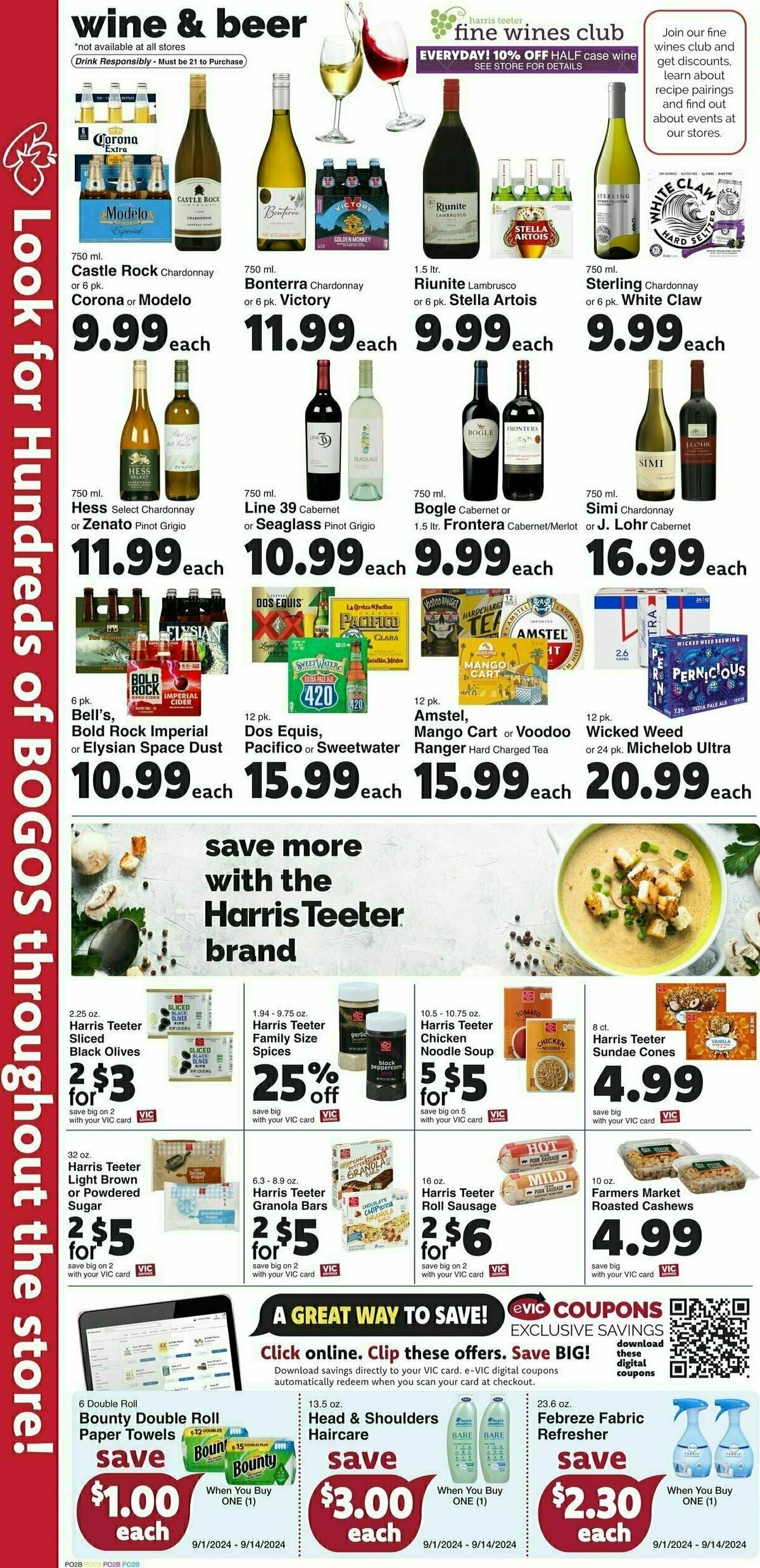 Harris Teeter Weekly Ad from September 4