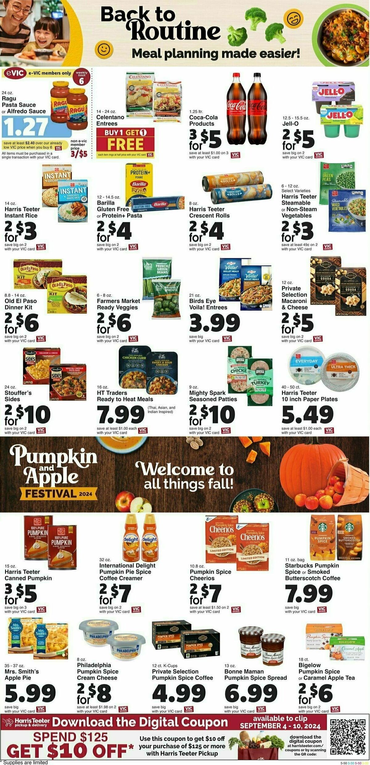 Harris Teeter Weekly Ad from September 4