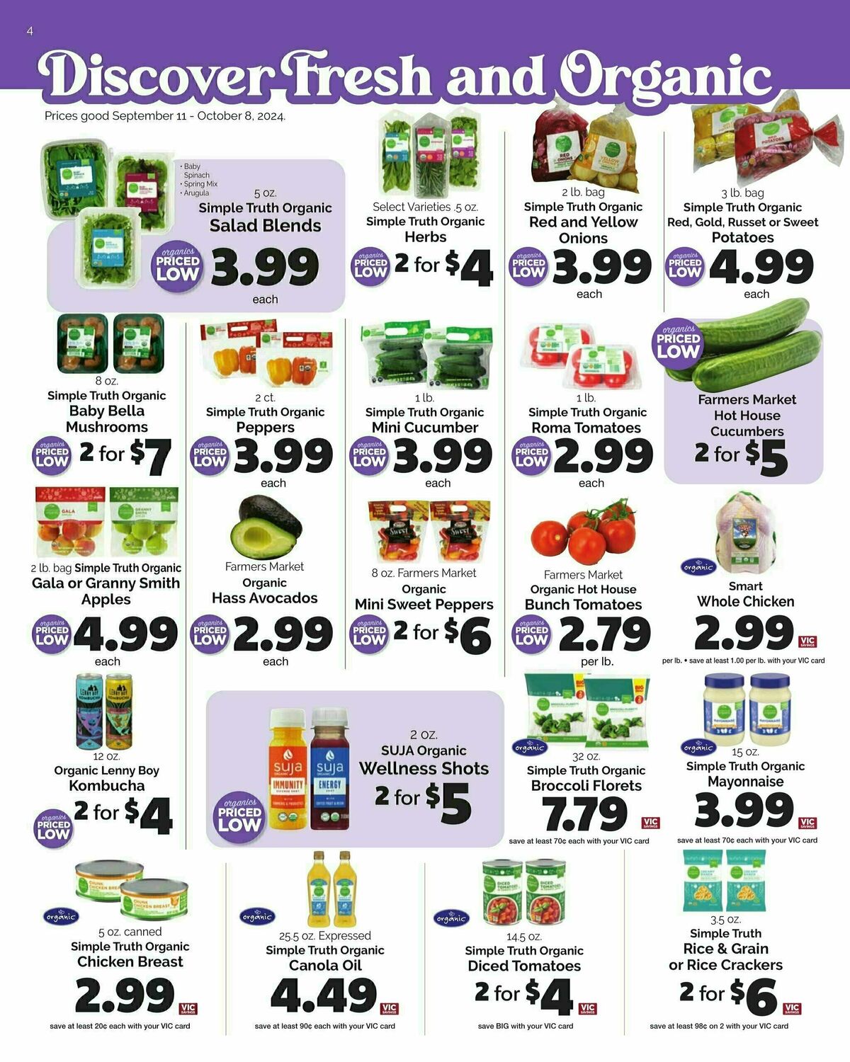 Harris Teeter Discovery Weekly Ad from September 11