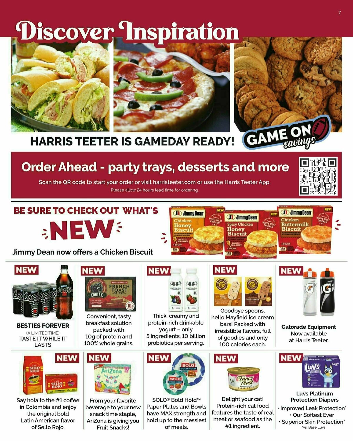 Harris Teeter Discovery Weekly Ad from September 11