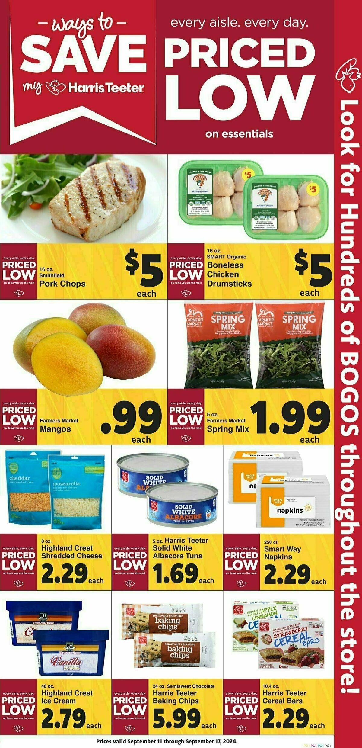 Harris Teeter Weekly Ad from September 11