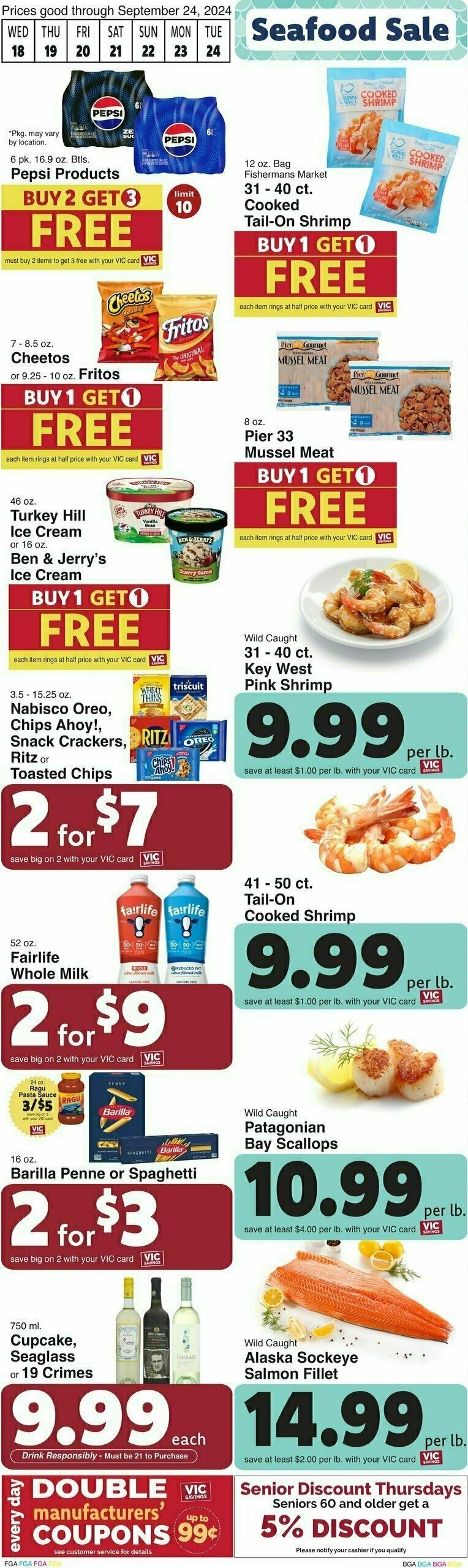 Harris Teeter Weekly Ad from September 18