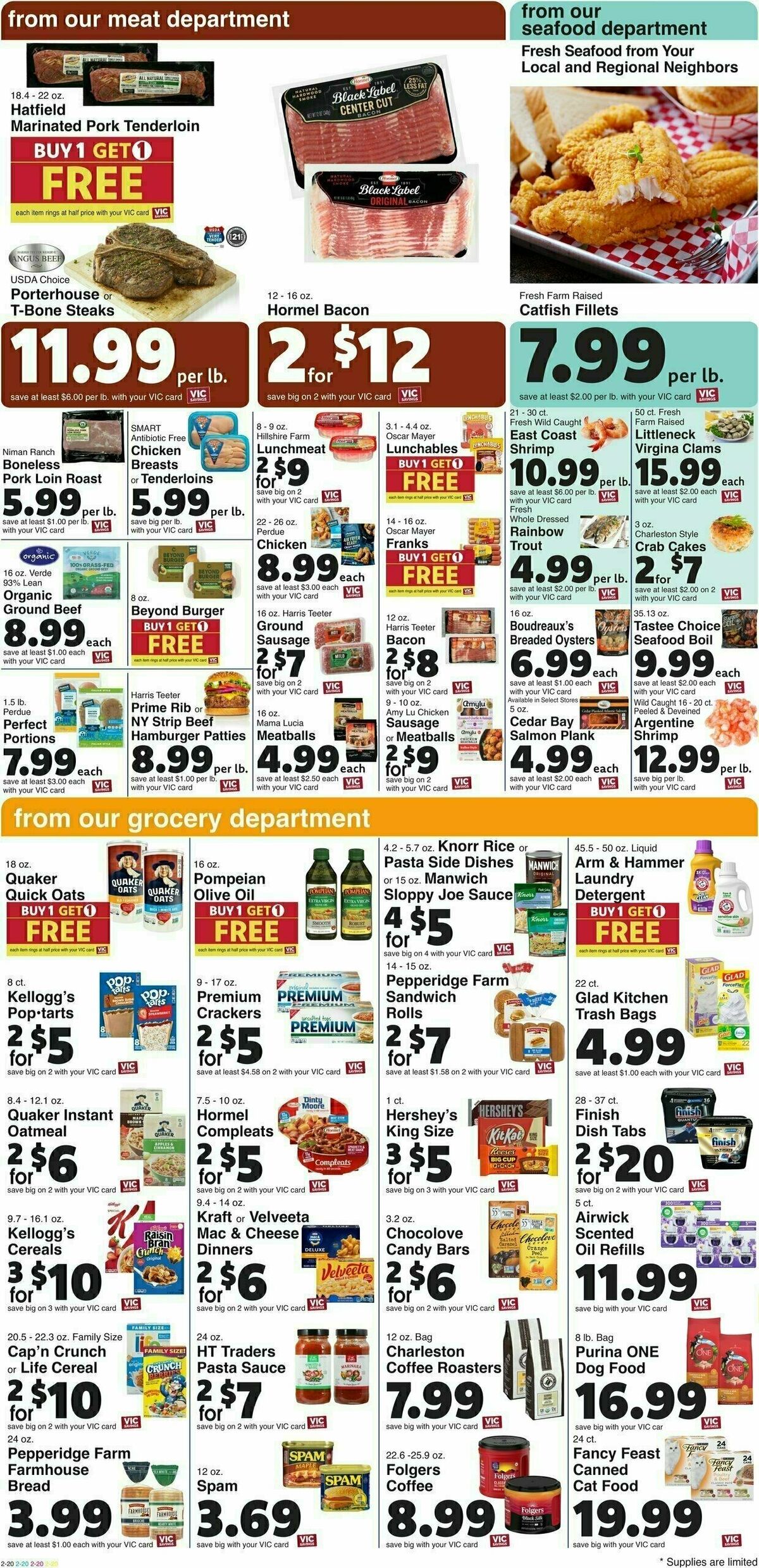 Harris Teeter Weekly Ad from September 18