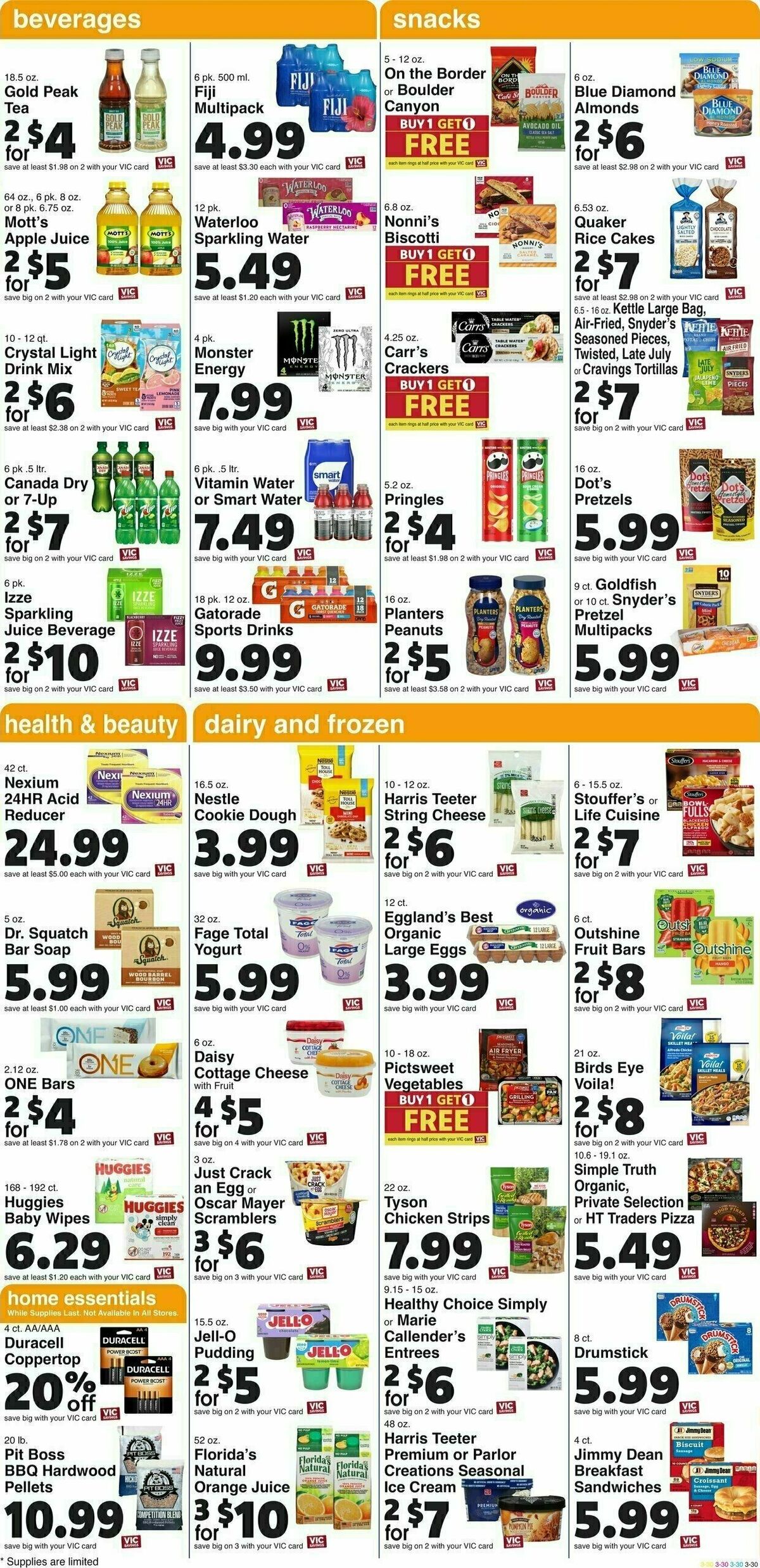 Harris Teeter Weekly Ad from September 18