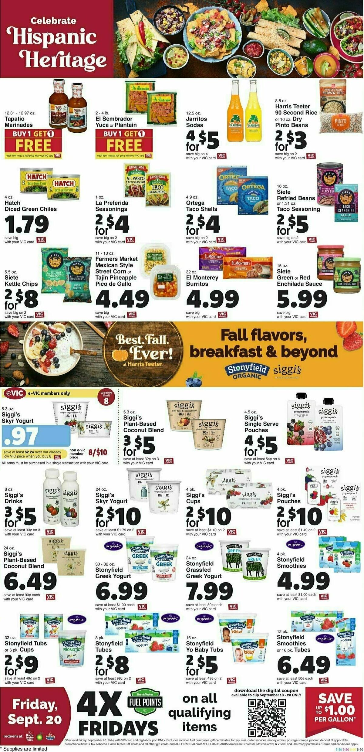 Harris Teeter Weekly Ad from September 18